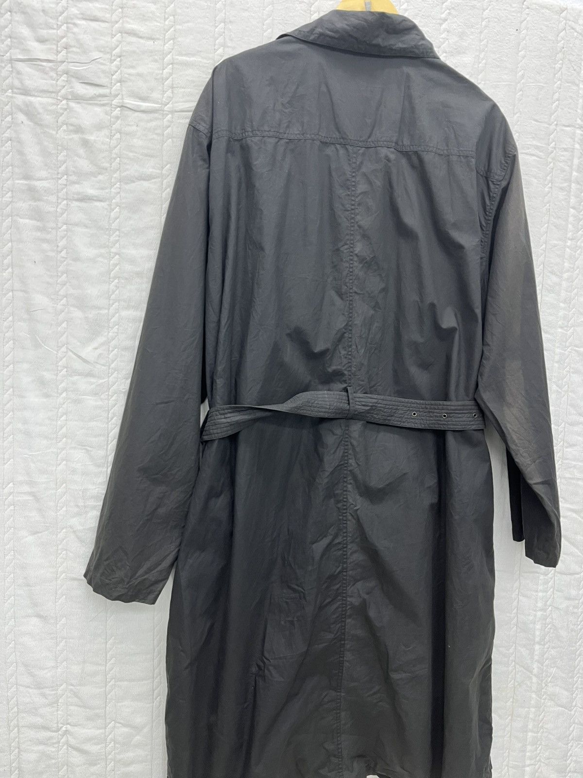 Designer × Emporio Armani × Vintage STEALS🔥EMPORIO ARMANI WINDCOAT WAXED COTTON Size US M / EU 48-50 / 2 - 5 Thumbnail