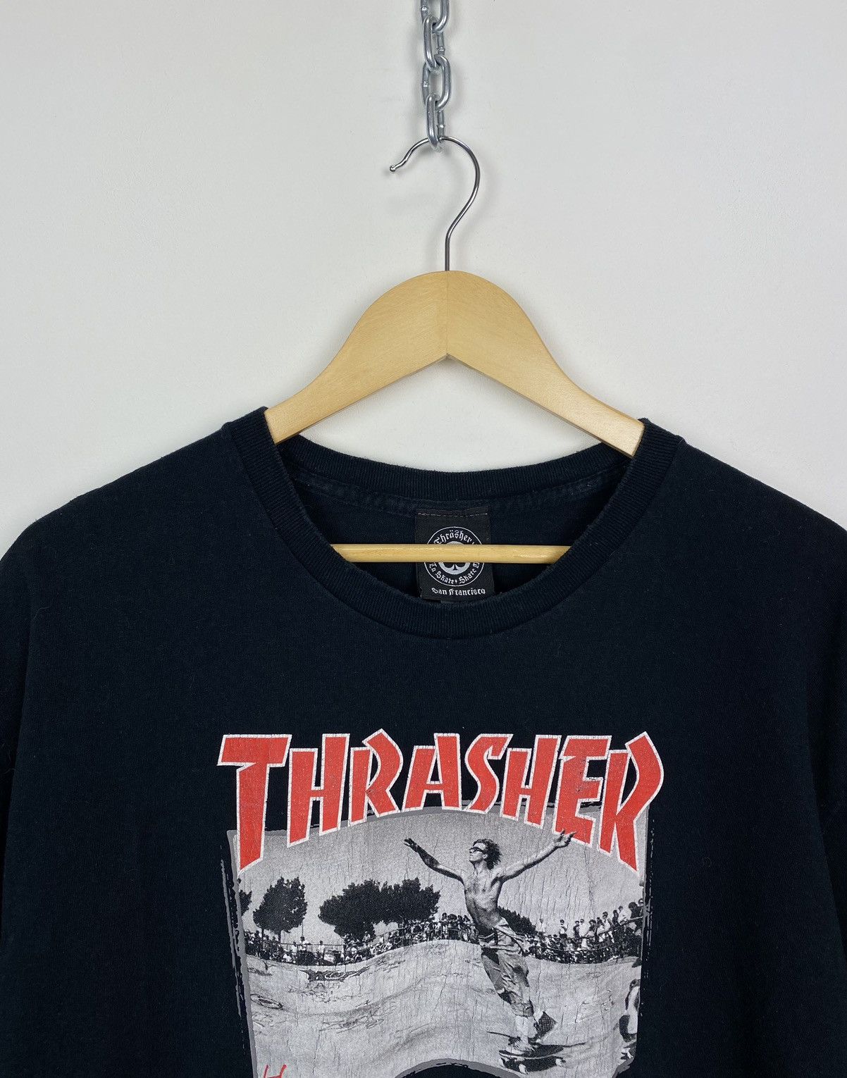 Thrasher Thrasher Graphic T-shirt Black Short Sleeve skategang Size US XL / EU 56 / 4 - 2 Thumbnail