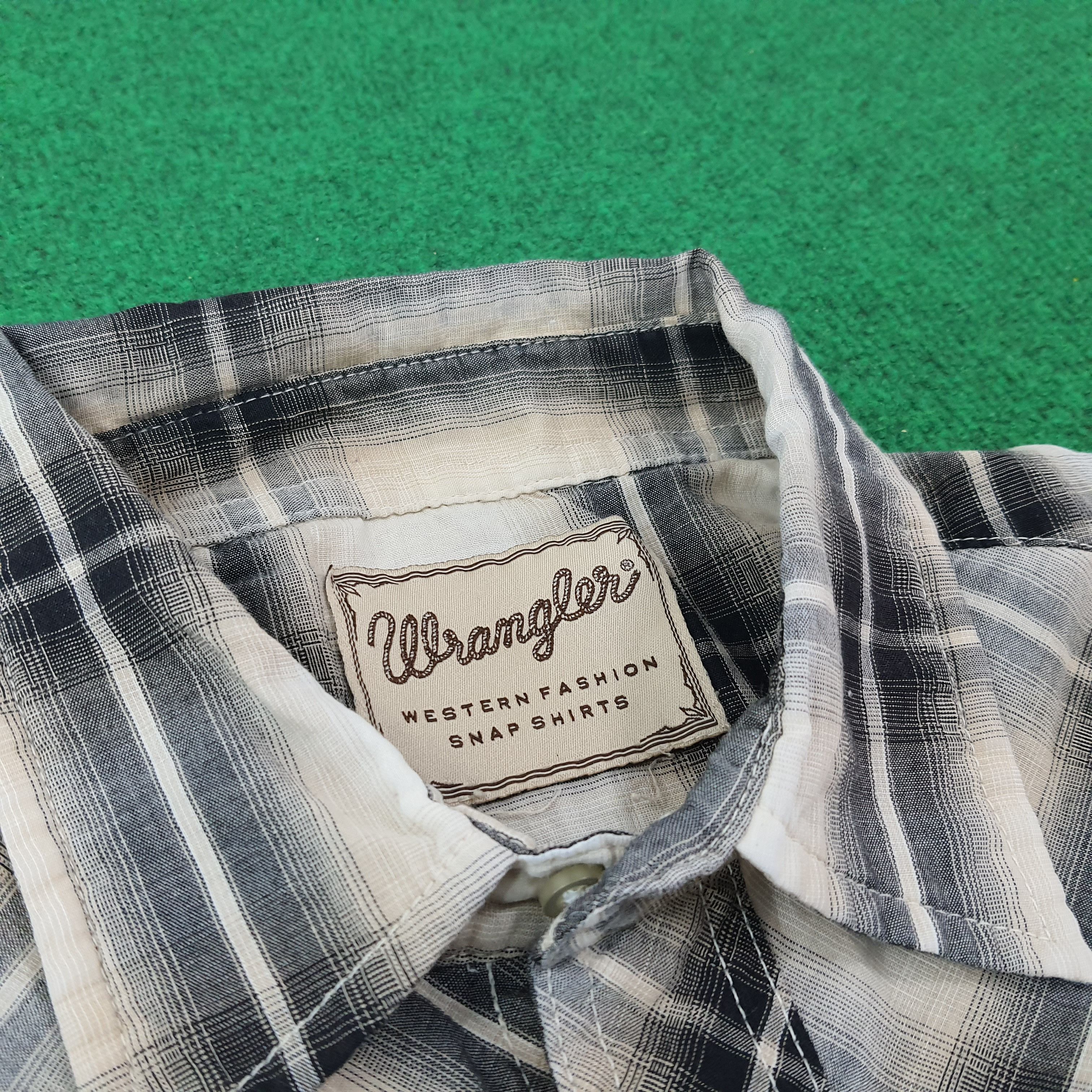 Wrangler Vintage Wrangler Western Classic Button Up Shirt C223N34 Size L / US 10 / IT 46 - 4 Thumbnail