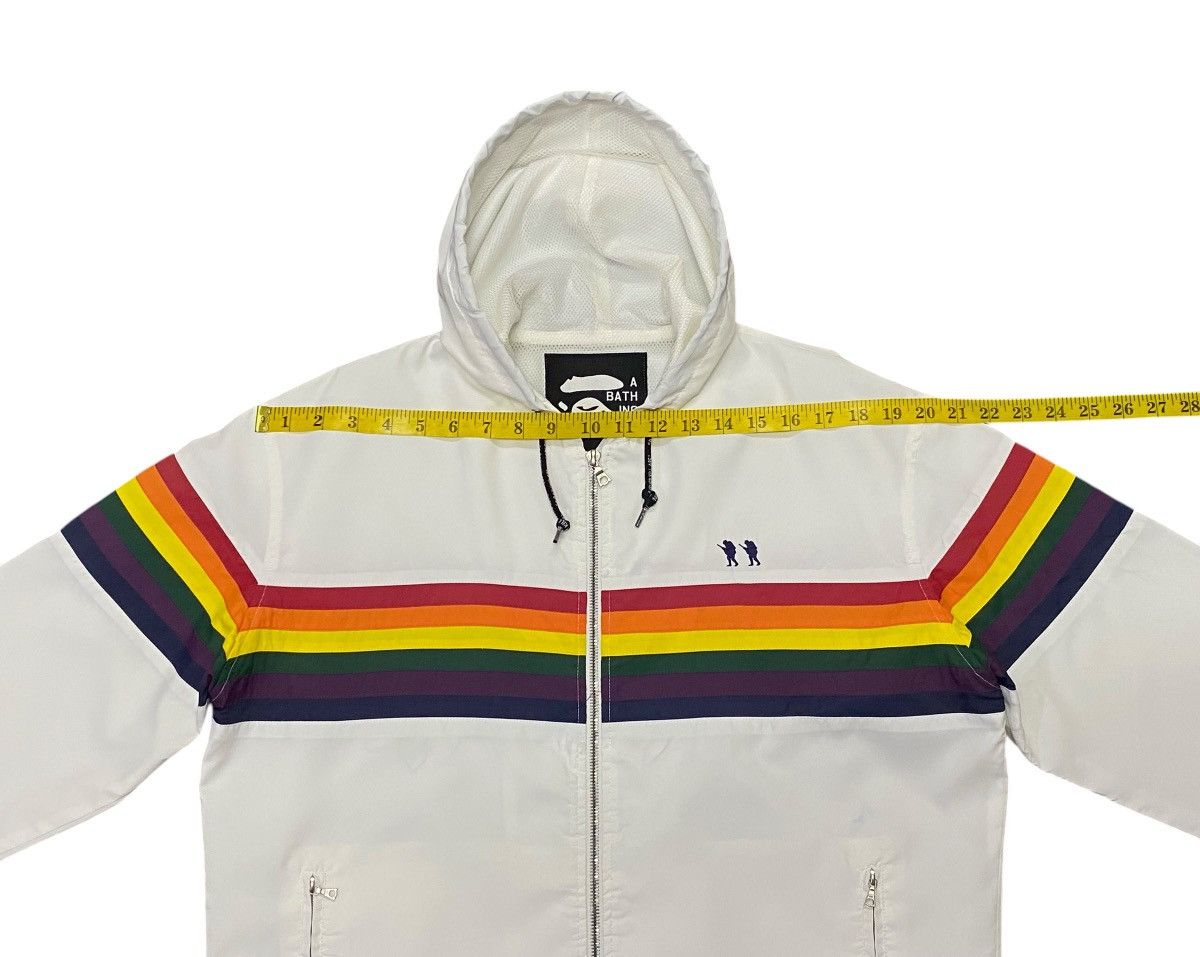 Bape Vintage A Bathing Ape Footsoldier Rainbow Hoodie Jacket Size US S / EU 44-46 / 1 - 21 Thumbnail