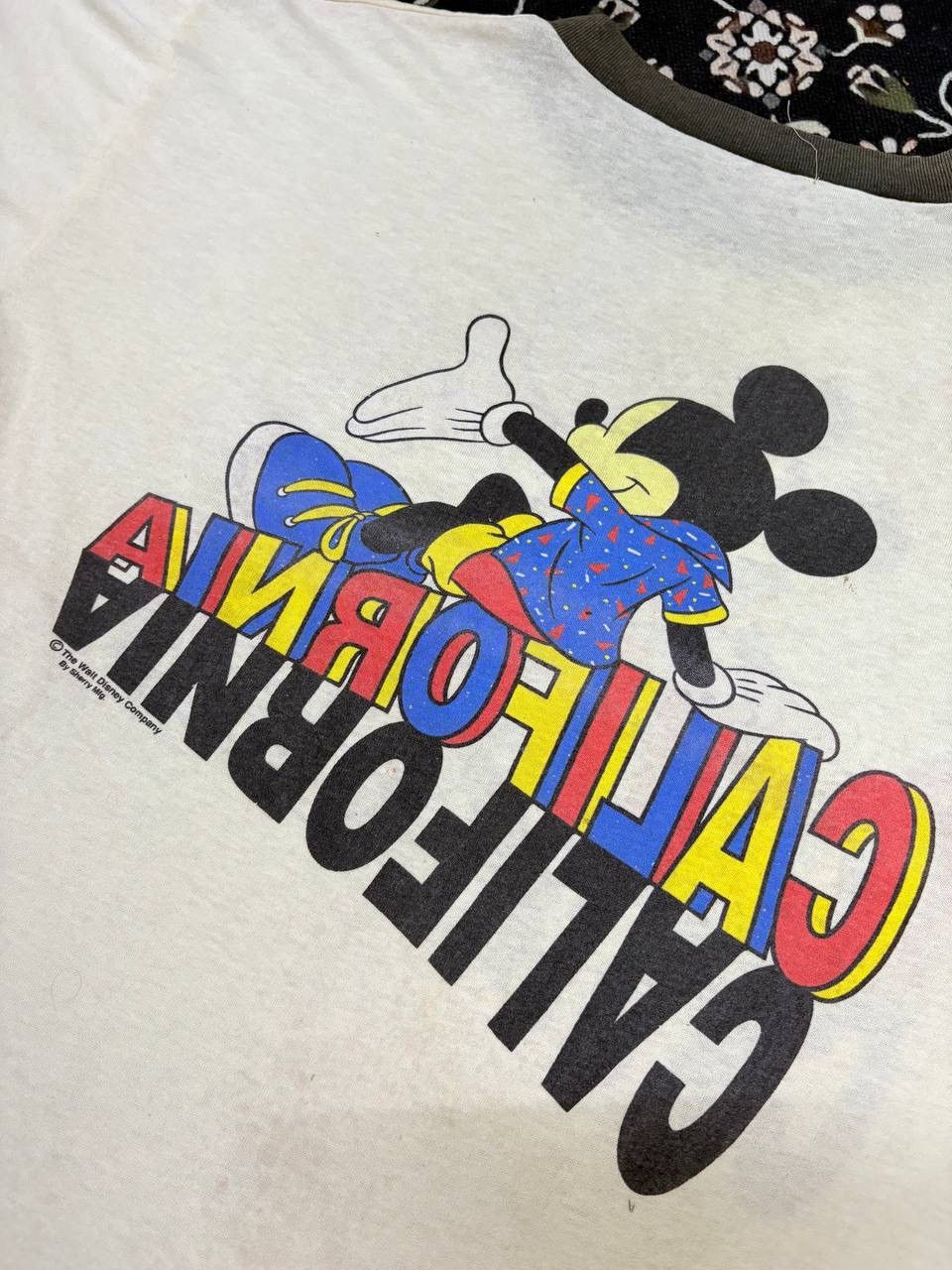 Mickey Mouse Vintage Ringer Mickey Mouse by Sherry Mfg Size US L / EU 52-54 / 3 - 7 Thumbnail
