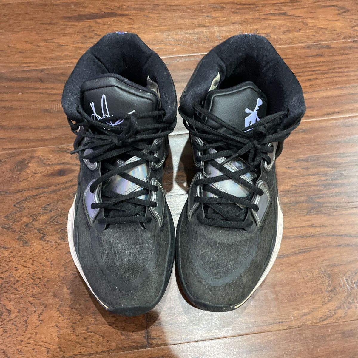 Nike nike kyrie infinity “black metallic silver” Size US 11.5 / EU 44-45 - 1 Thumbnail