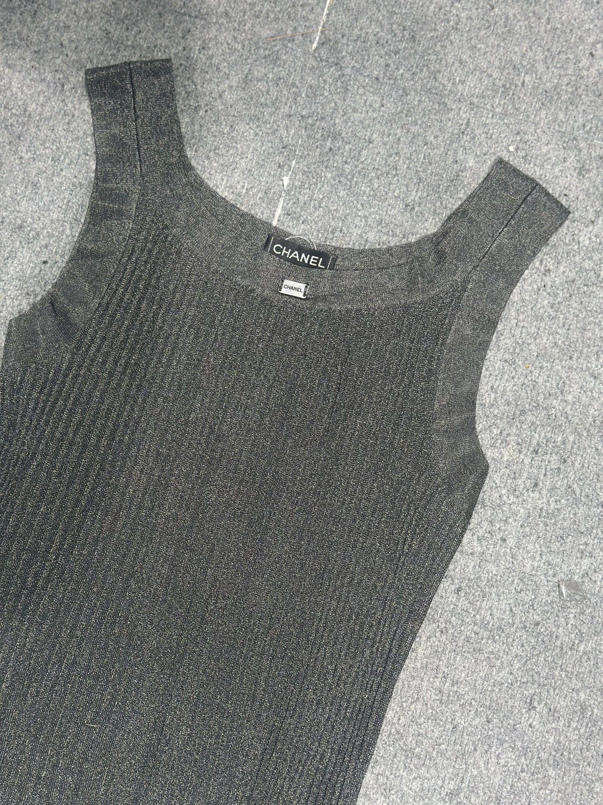 Chanel Chanel Pleated Tank Top & Skirt Set Size S / US 4 / IT 40 - 4 Thumbnail
