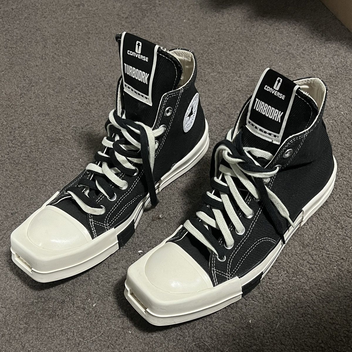 image of Converse Turbodrk Chuck 70 High Black Shoes, Men's (Size 10)