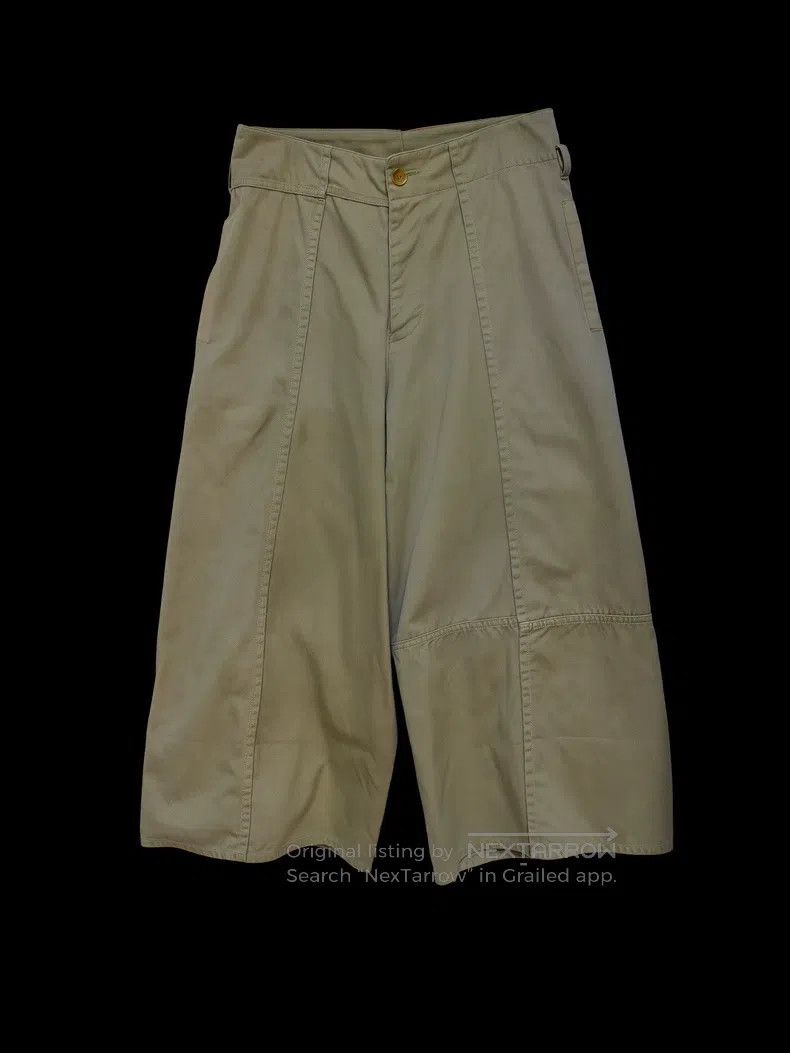 Comme des Garcons Comme Des Garcons size S Twill High Waist Wide Leg Pants Size 23" - 1 Thumbnail