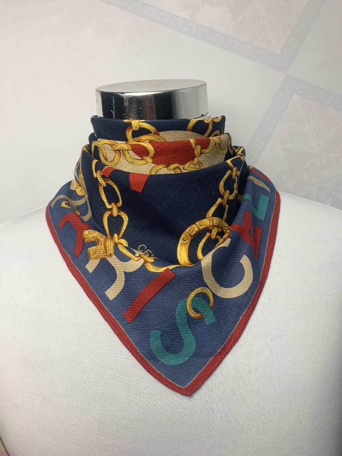 Celine Celine Handkerchief / Neckerchief / Bandana Size ONE SIZE - 1 Thumbnail