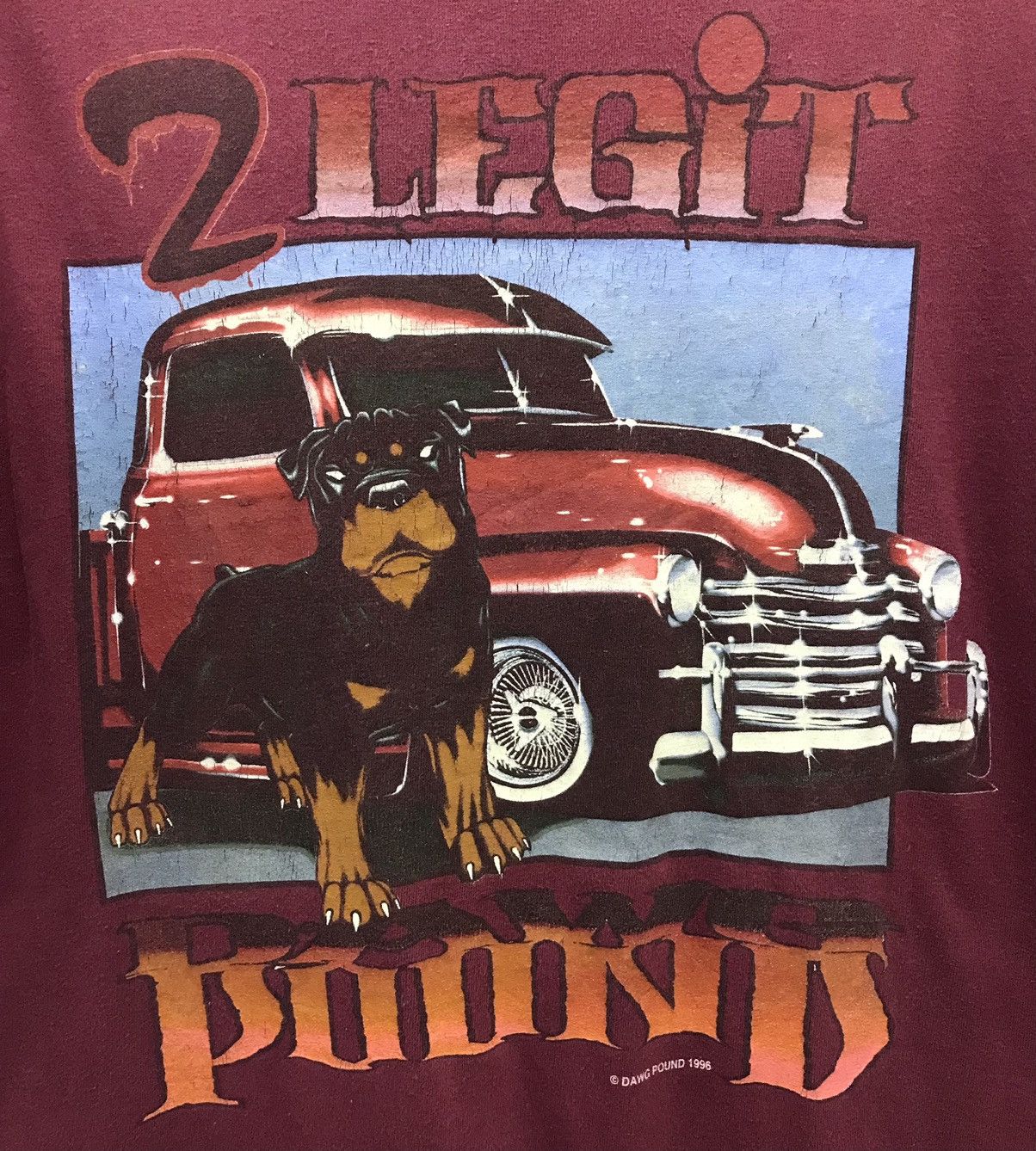 Vintage Vintage Dawg Pound Made In Usa Shirt Size US M / EU 48-50 / 2 - 3 Thumbnail