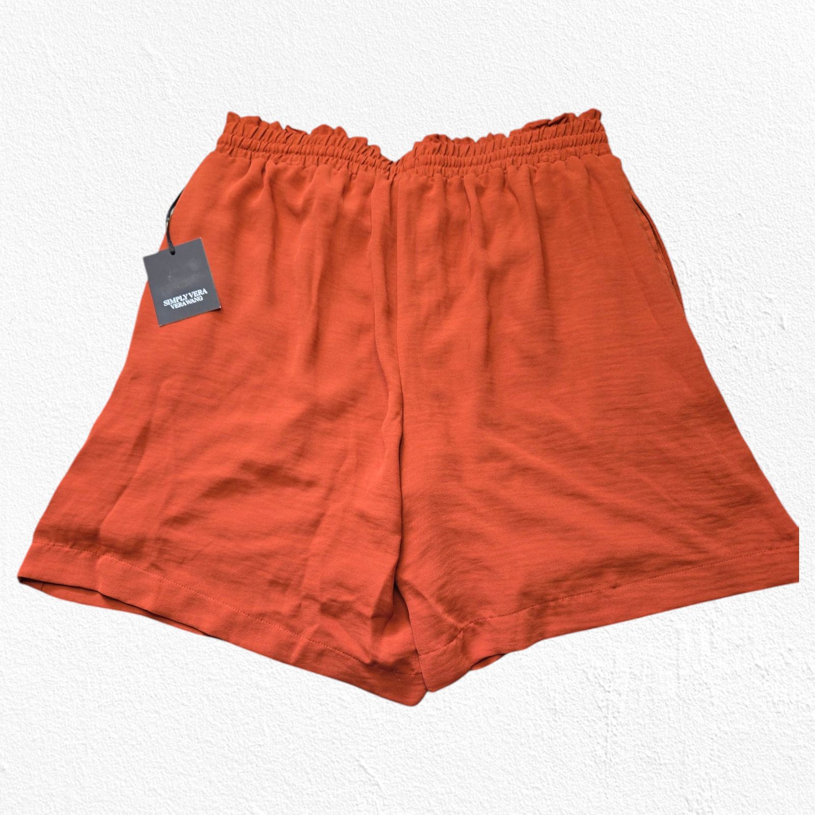 Other Rusty Orange High Rise Paperbag 7 Inch Shorts Size Medium Size 32" / US 10 / IT 46 - 11 Thumbnail
