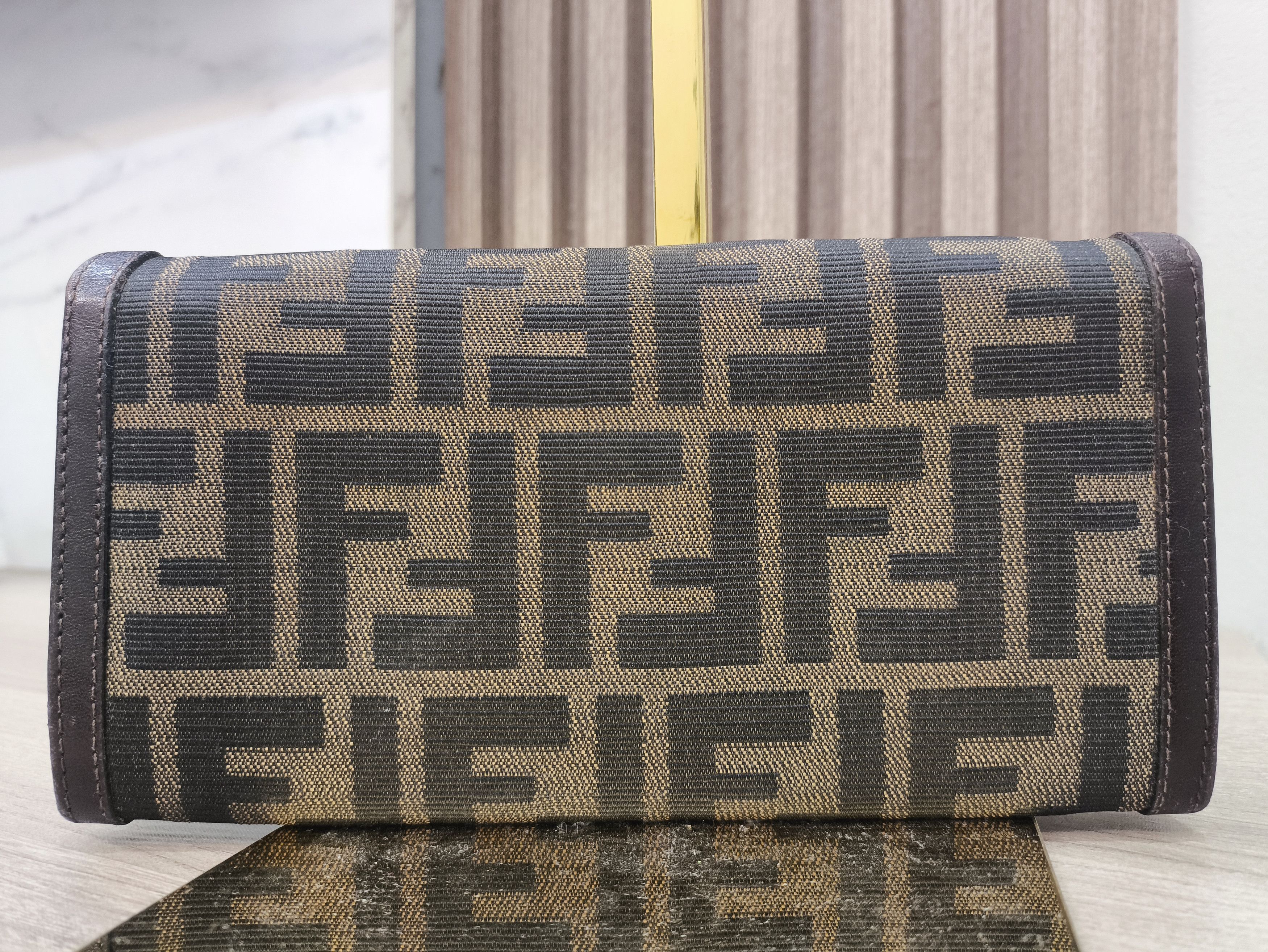 Fendi Fendi Zucca FF Pattern Long Wallet Size ONE SIZE - 2 Thumbnail