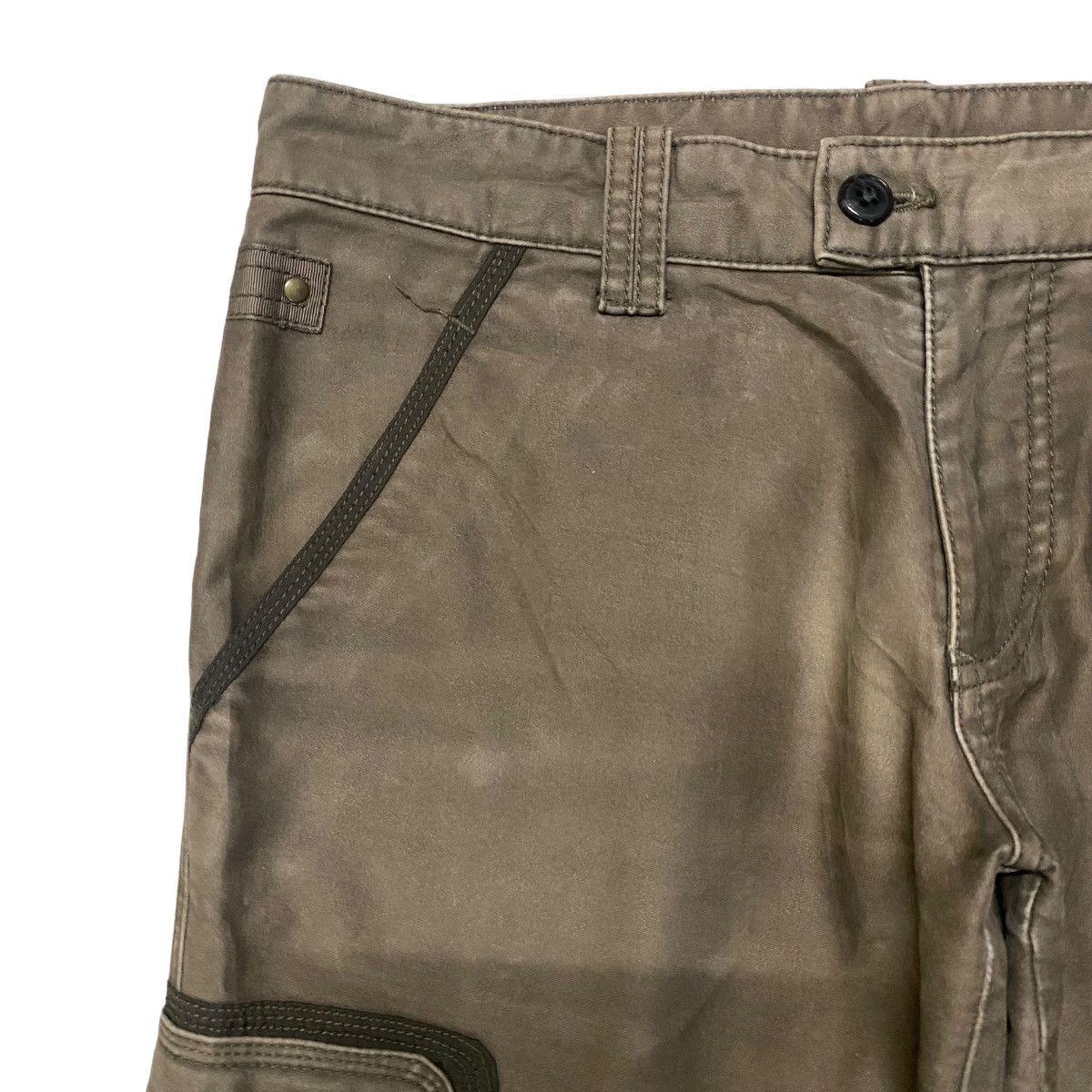 General Research PRIGS JAPAN Moleskin Cotton Cargo Pants Size US 32 / EU 48 - 4 Thumbnail