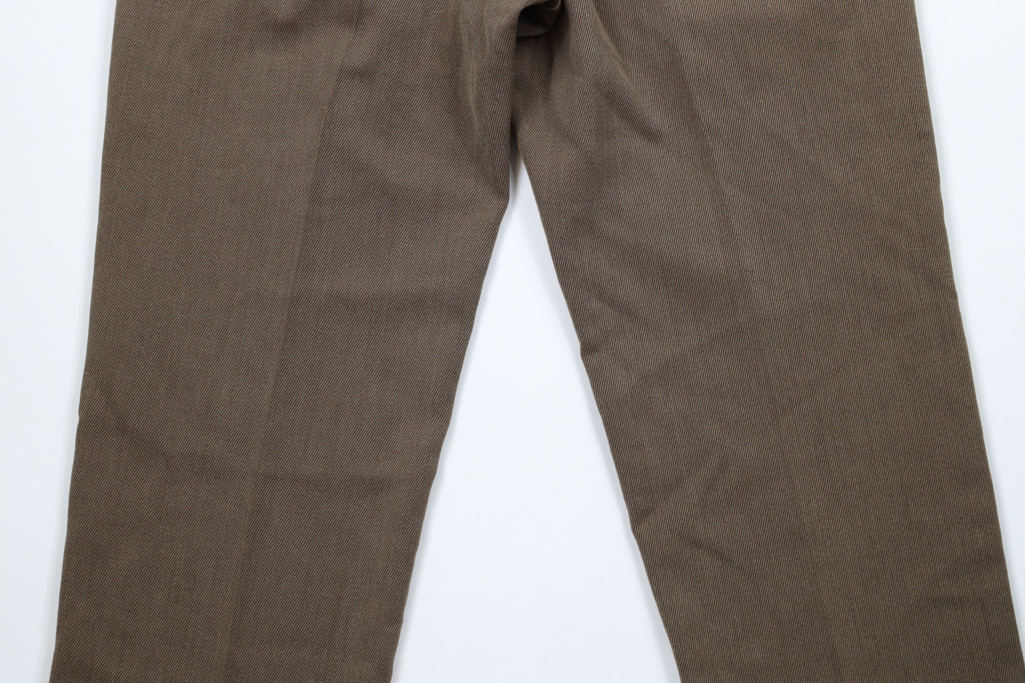 Vintage Vintage 90s Streetwear Whipcord Wide Leg Chino Pants Brown Size US 36 / EU 52 - 11 Thumbnail