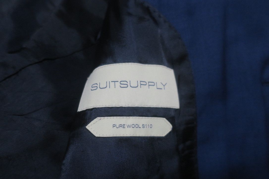 Suitsupply Slim Vitale Barberis Cononico Lazio Single Breasted Suit Size 42R - 4 Thumbnail