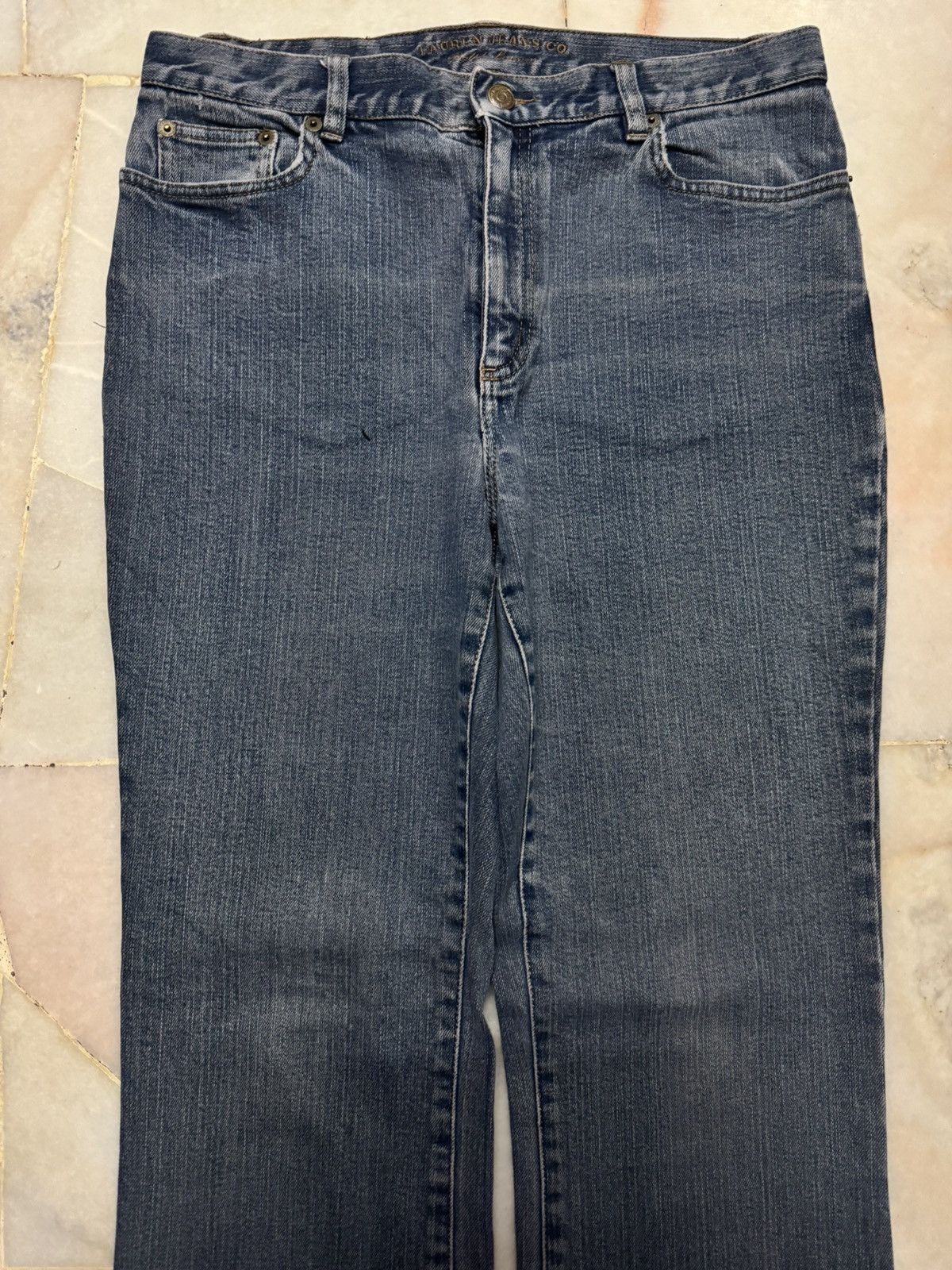 Lauren Ralph Lauren 💥BELL BOTTOM💥90s LAUREN JEANS BY POLO RALPH LAUREN BOOTCUT Size US 30 / EU 46 - 2 Thumbnail