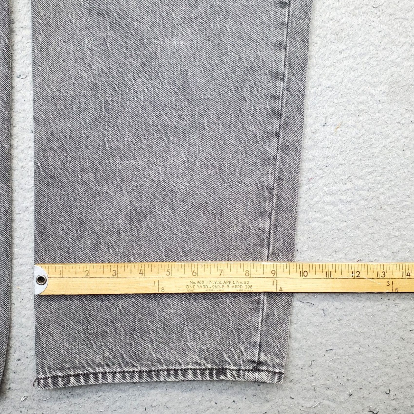 Abercrombie & Fitch Abercrombie & Fitch Curve Love Jeans Women's 10S Gray Denim The Loose High Rise Shirt Jeans? Size 32" / US 10 / IT 46 - 5 Thumbnail
