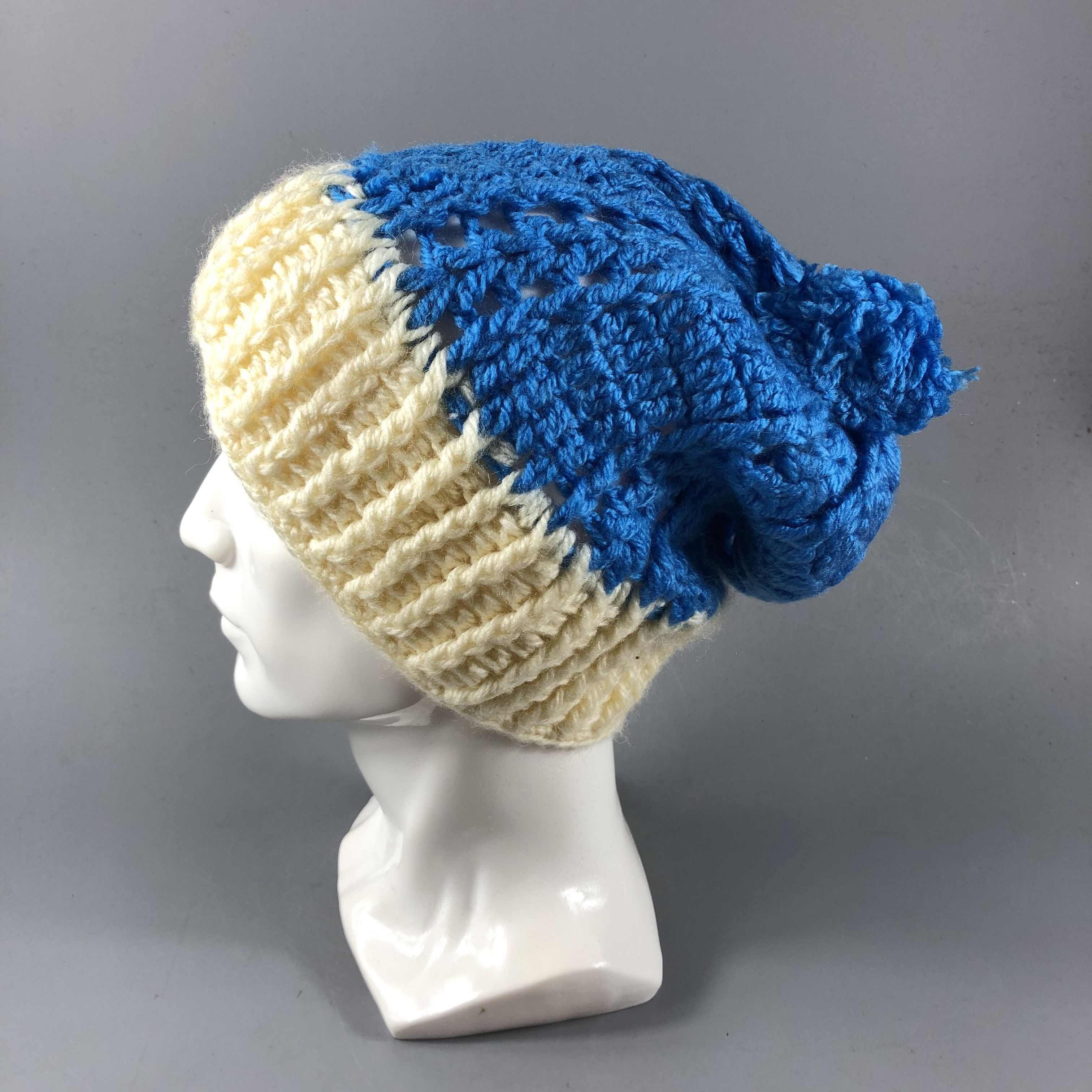 Japanese Brand Unknown Crochet Beanie Snowcap Snow Hat B766 Size ONE SIZE - 5 Thumbnail