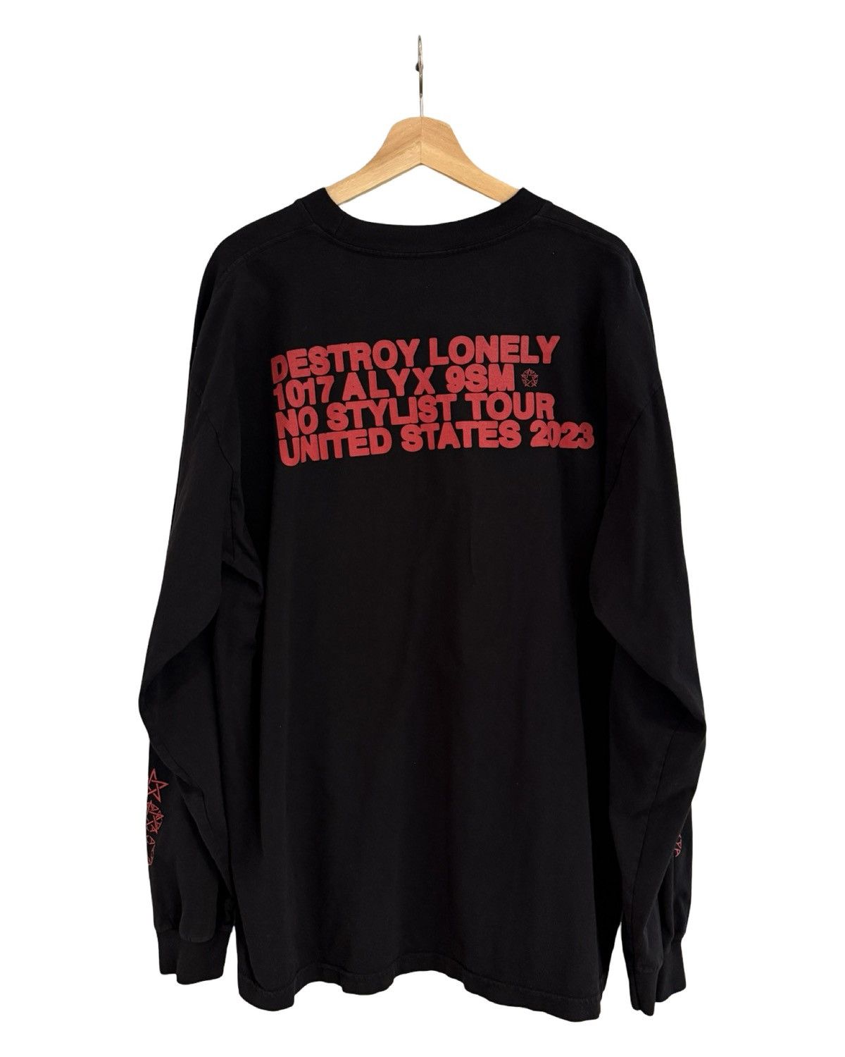 destroy lonely NOSTYLIS tour ロンT Destroy Lonely × Ken Carson Destroy Lonely Long-sleeve No stylist