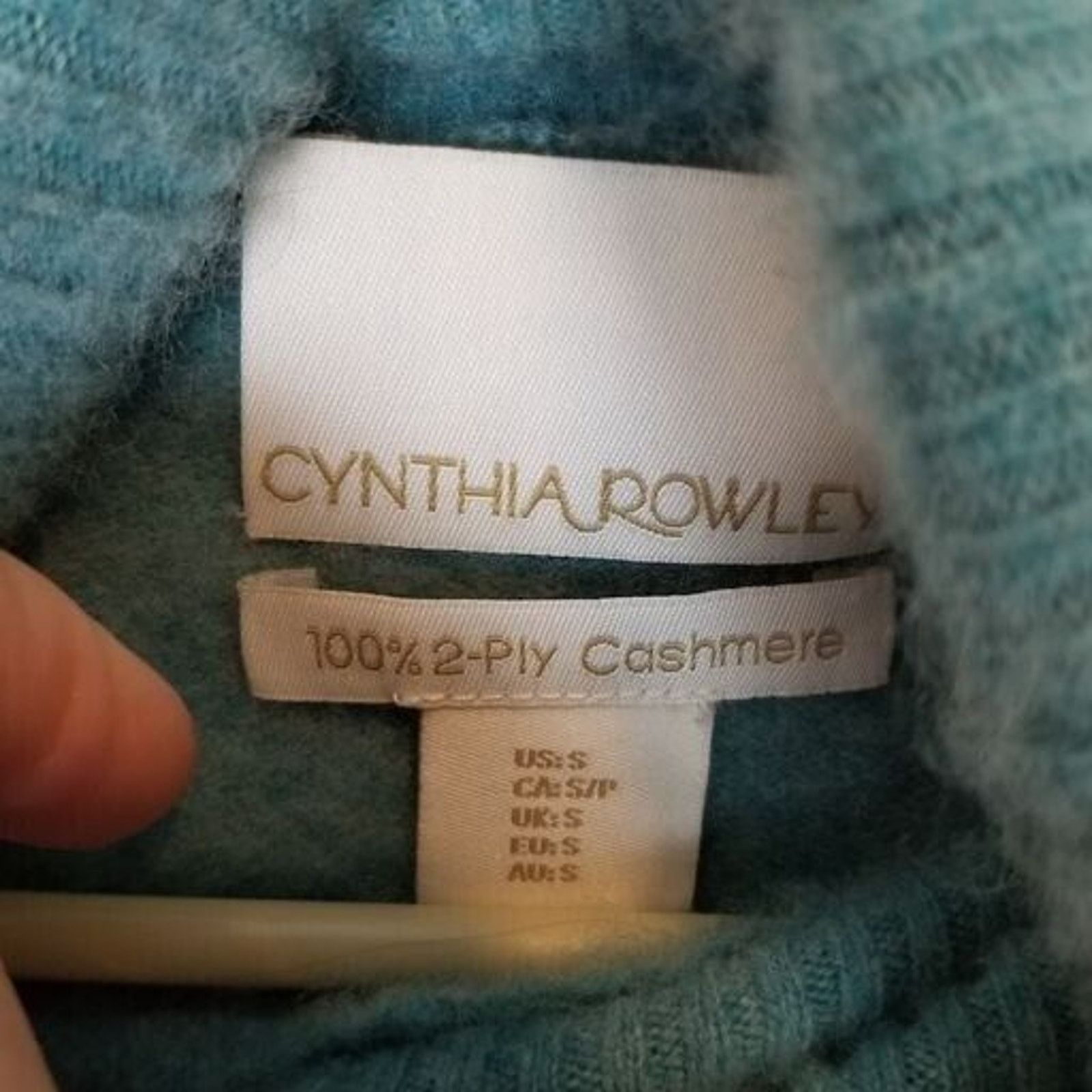 Cynthia Rowley Cynthia Rowley Womens Cashmere Turtleneck Sweater Size S Size S / US 4 / IT 40 - 6 Thumbnail