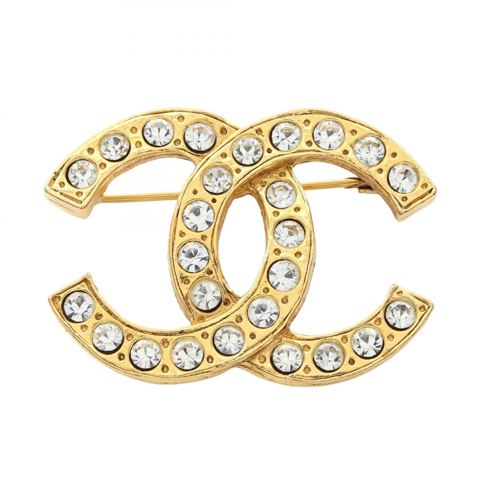 Chanel Chanel Chanel Coco Mark Brooch Metal Brooch DUTY FREE for USA Size ONE SIZE - 1 Thumbnail