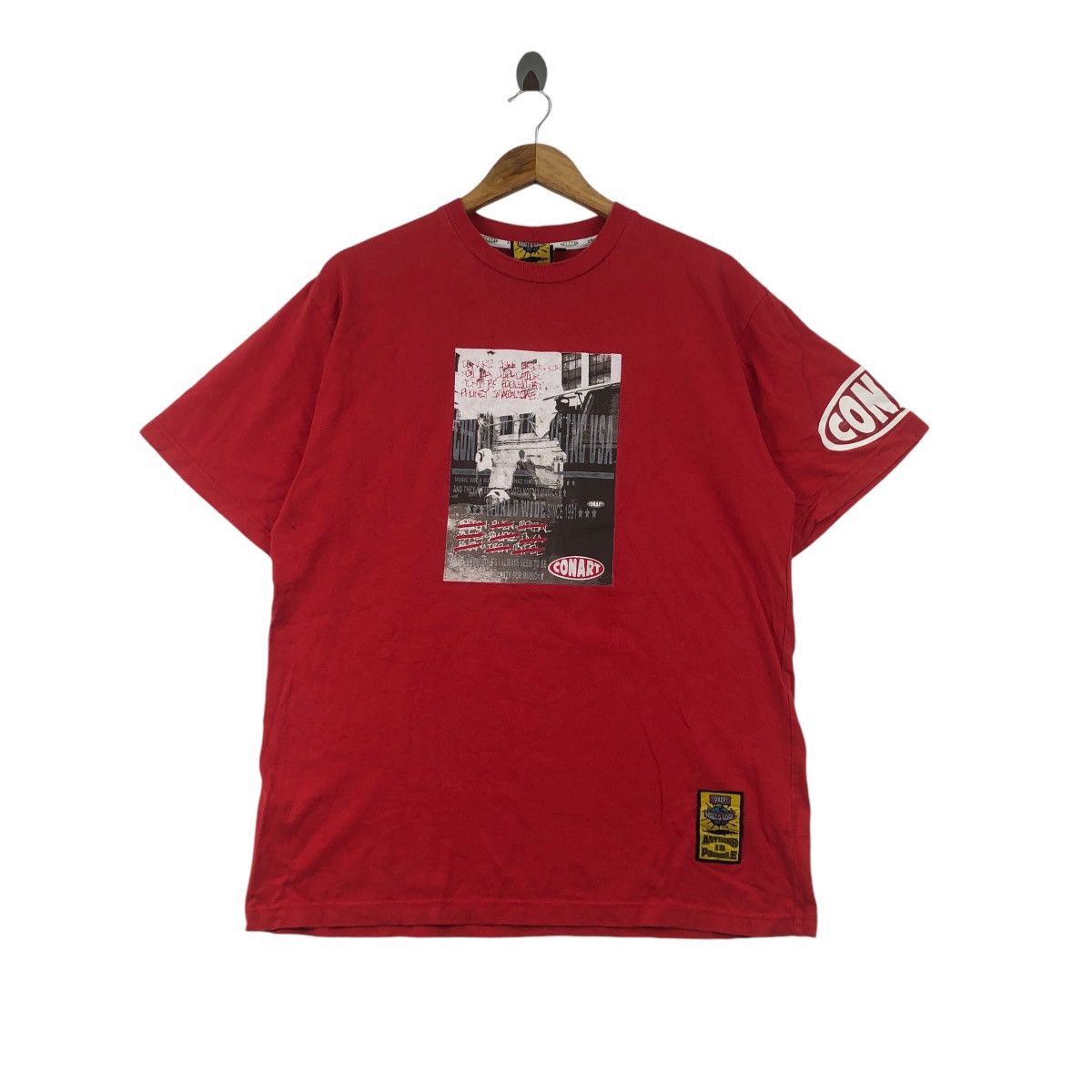 Vintage CONART HIP HOP RAP Graffiti Future Polic Tee Shirt