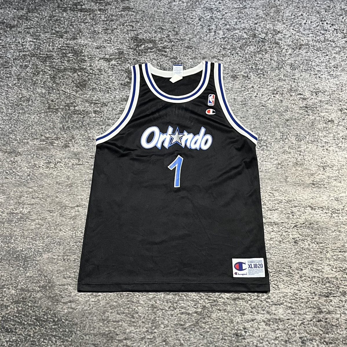 Champion Vintage 90s Orlando Magic Tim Hardaway #1 Champion Jersey Size US S / EU 44-46 / 1 - 1 Thumbnail