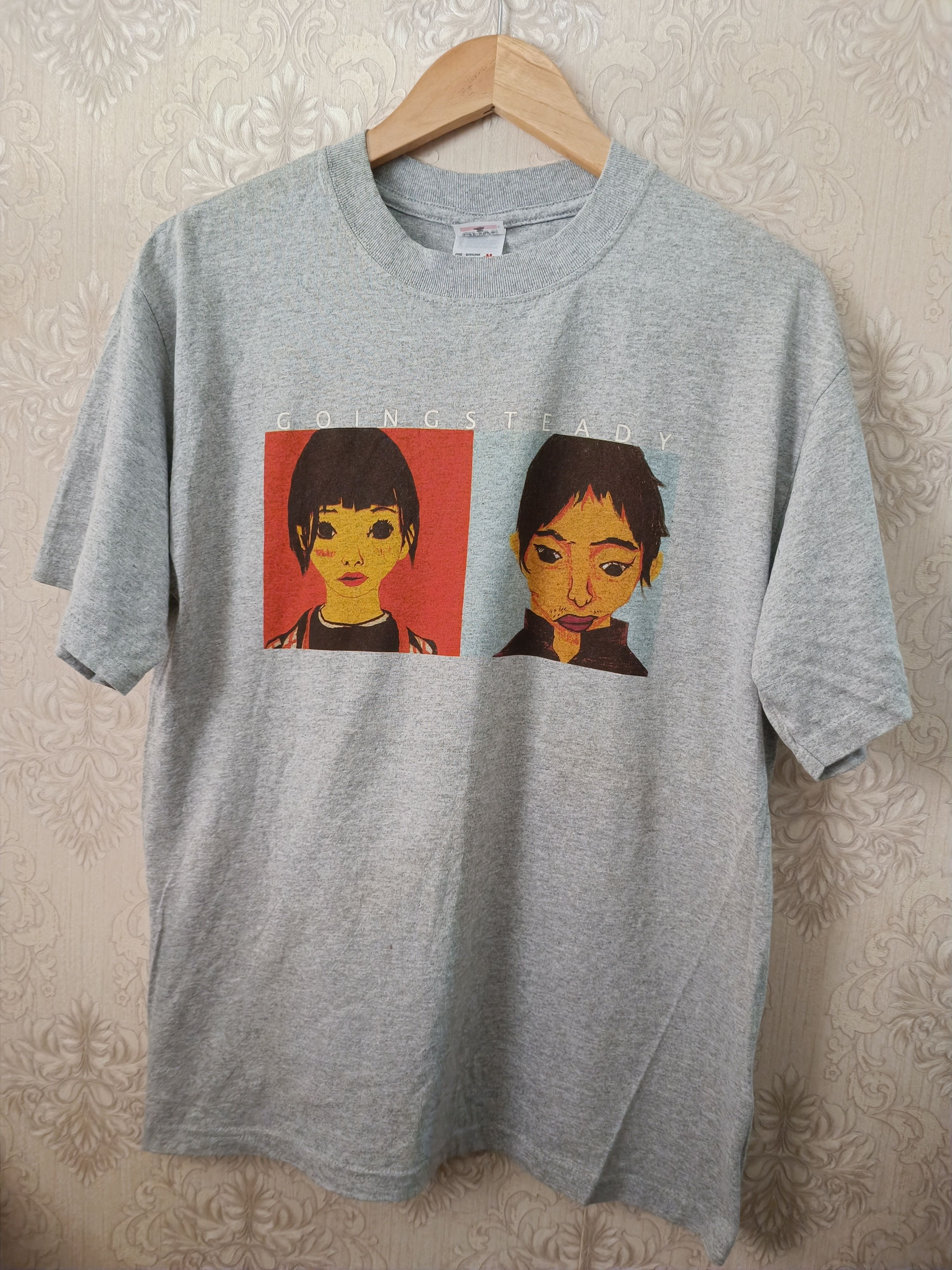 Japanese Brand × Vintage GOING STEADY BEAT JAPAN SHORT SLEEVE TEE SHIRT Size US M / EU 48-50 / 2 - 1 Thumbnail