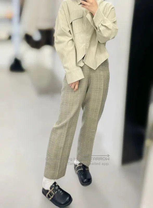 Other Burberry Color Block Wool Casual Pants. Size 23" - 3 Thumbnail