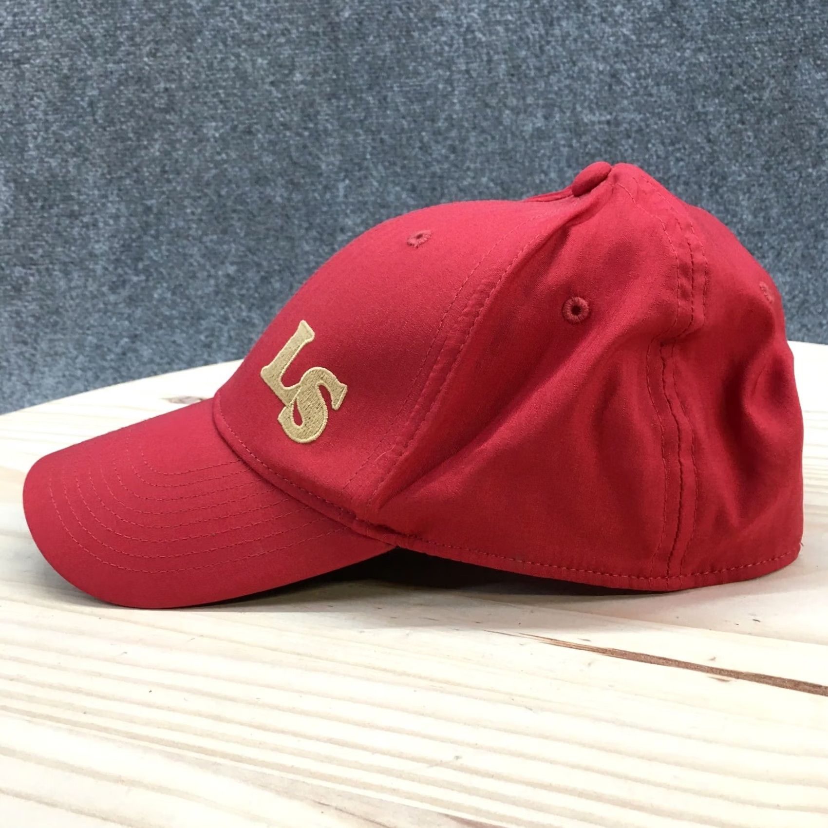 Nike Nike LS Legacy91 Baseball Cap Hat Mens One Size Maroon Embroidered Dri Fit Size ONE SIZE - 4 Thumbnail