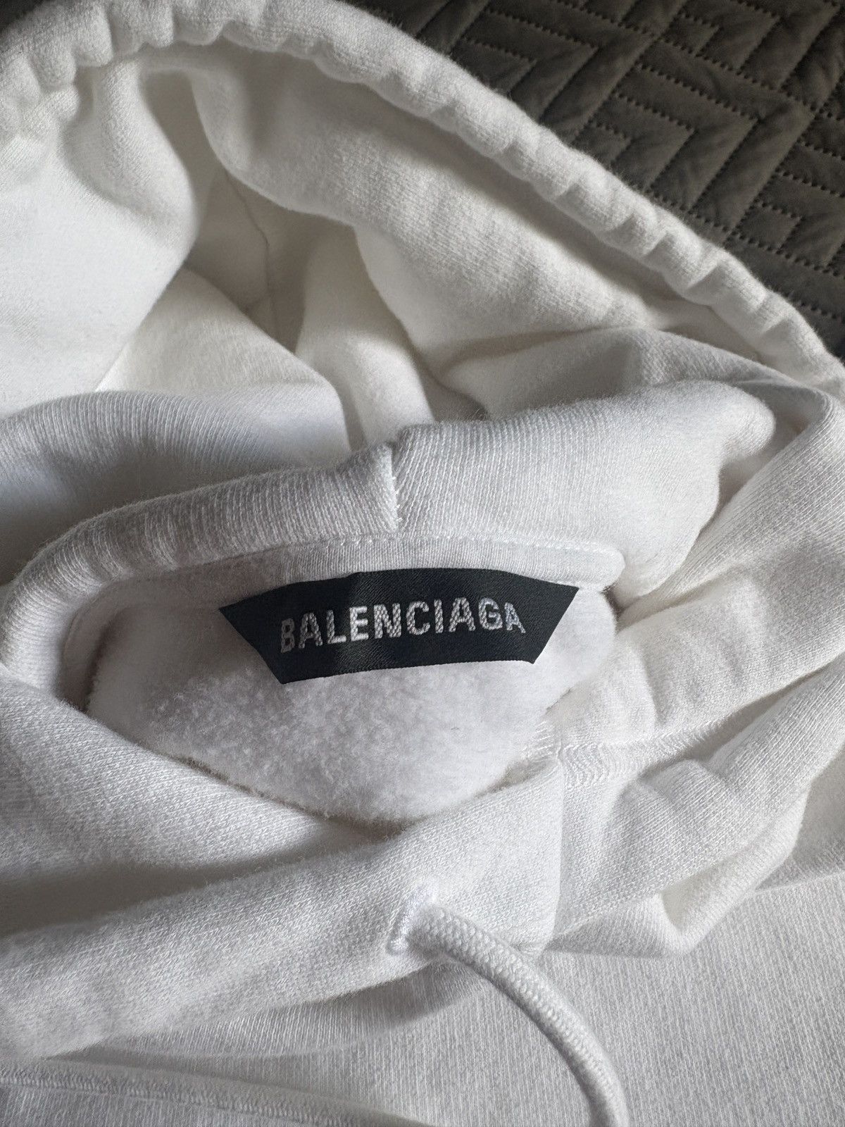 Balenciaga Balenciaga Logo Hoodie Size US M / EU 48-50 / 2 - 2 Thumbnail