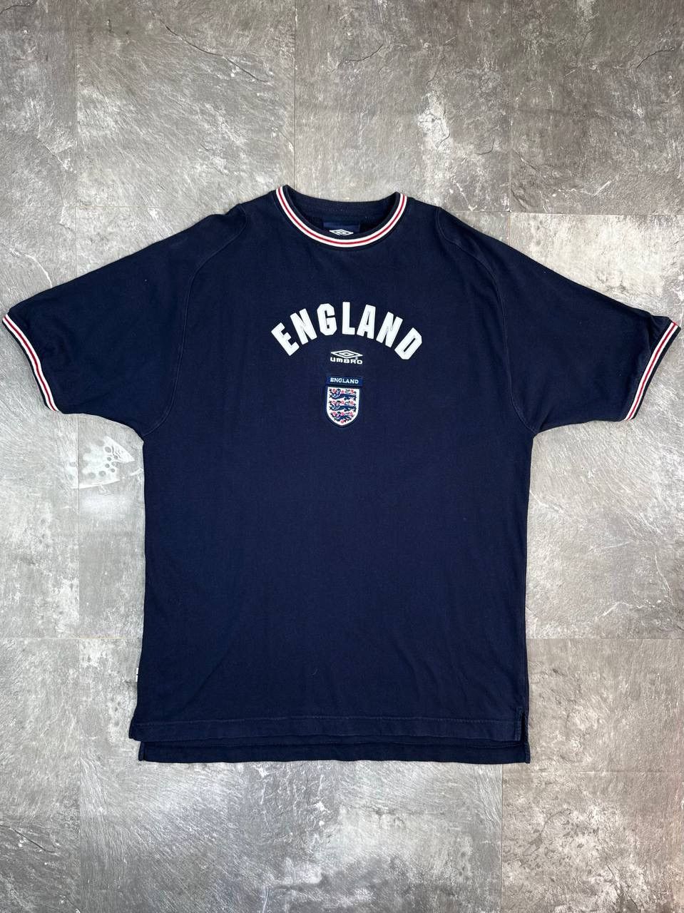 Umbro Umbro England Shirt Vintage 90s Big Logo Rare Size US L / EU 52-54 / 3 - 1 Thumbnail