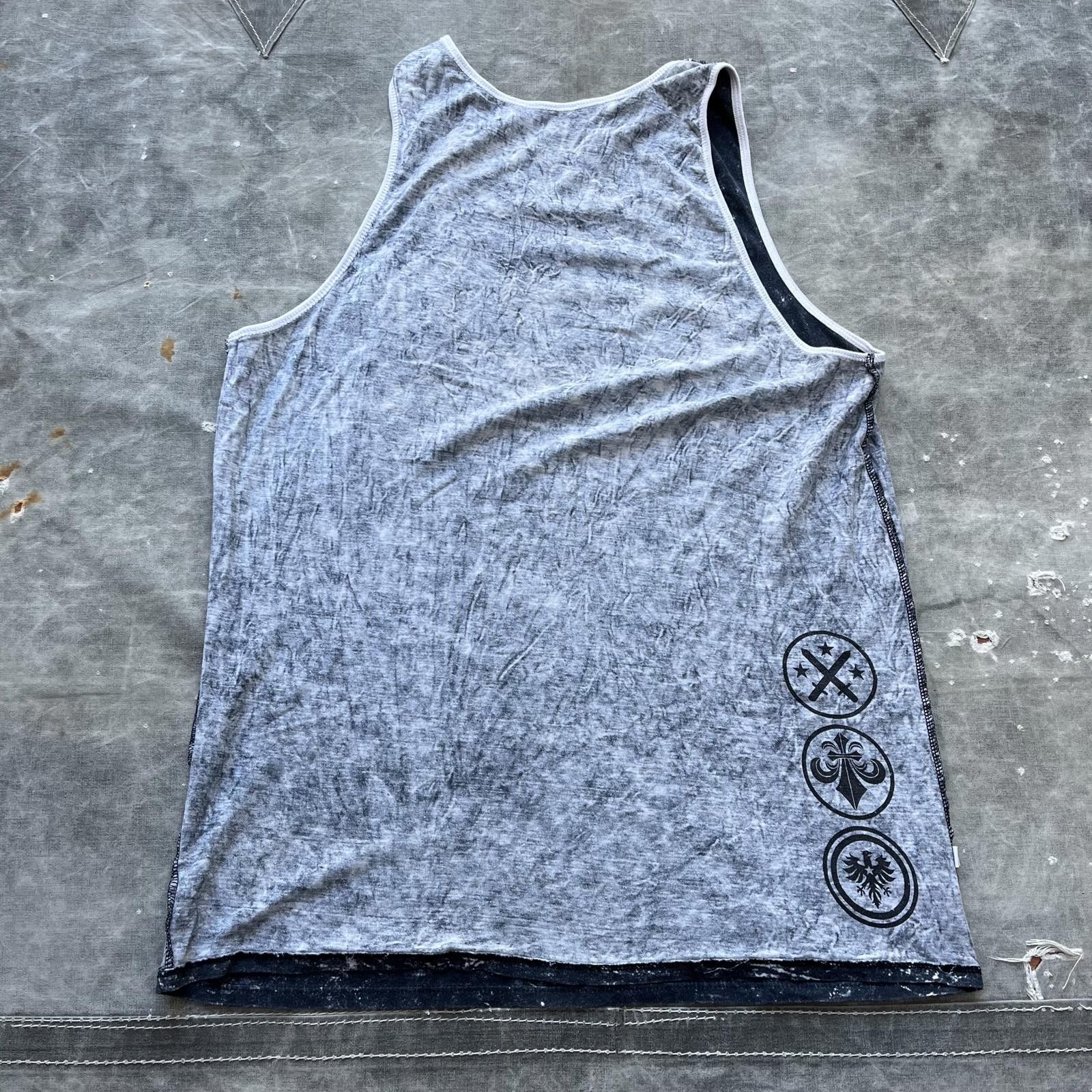 Affliction × Vintage Vintage Y2K Affliction Skull Scythe Graphic Grunge Tank Top Size US S / EU 44-46 / 1 - 4 Thumbnail