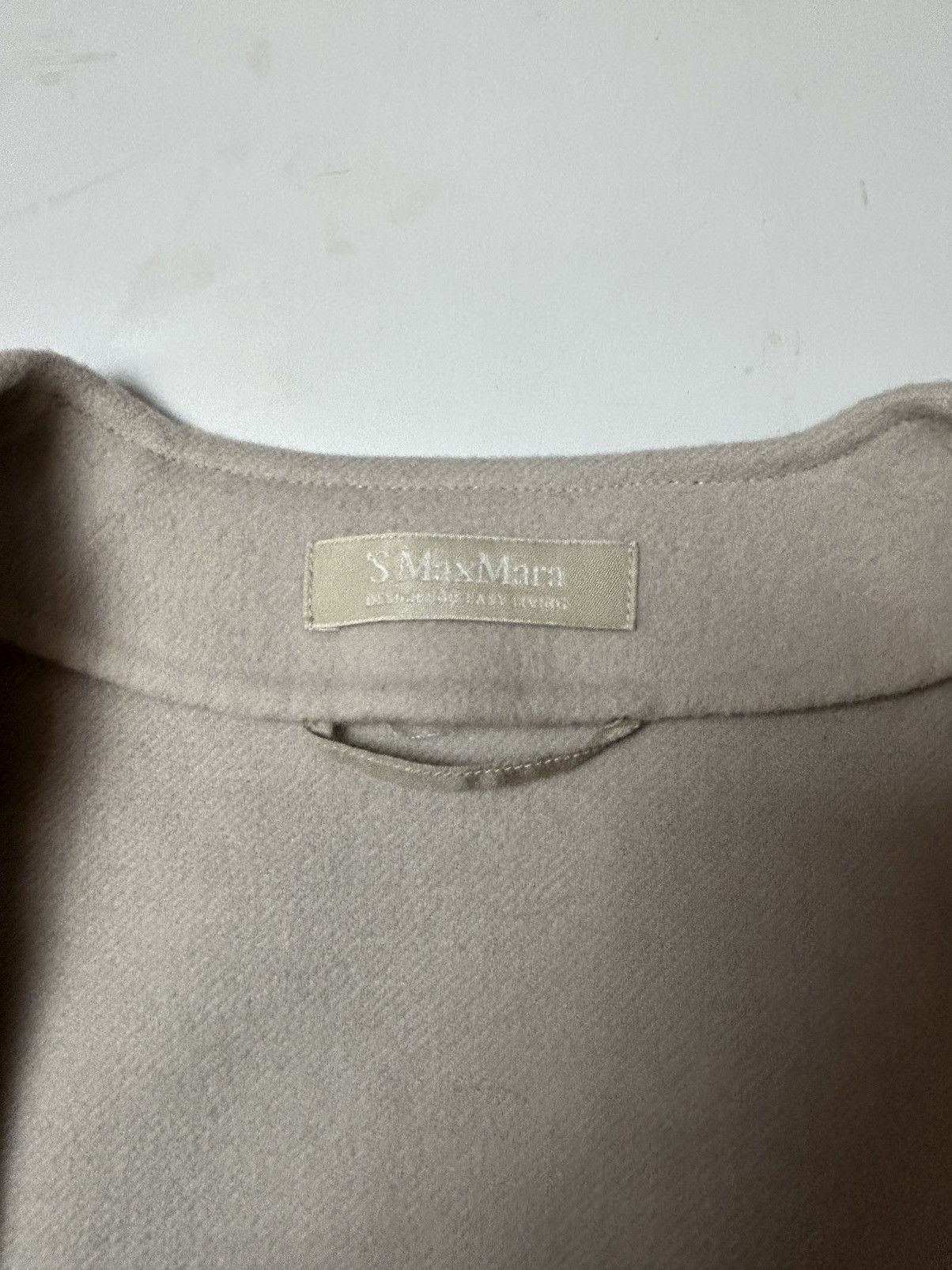 Designer × Max Mara MAX MARA WOOL LONG COAT Size S / US 4 / IT 40 - 5 Thumbnail