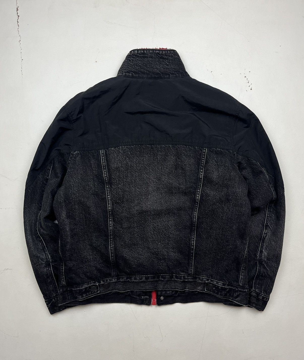 Levi's Levi’s Premium Hybrid Denim Trucker Jacket Size US L / EU 52-54 / 3 - 18 Thumbnail