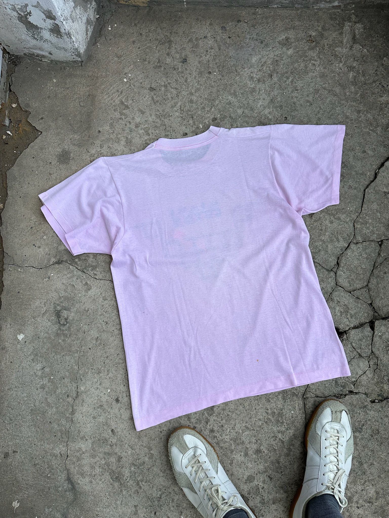 Vintage Vintage 1984 Miami Vice Blue Shirt Single Stitch Movie Promo Size US M / EU 48-50 / 2 - 11 Thumbnail