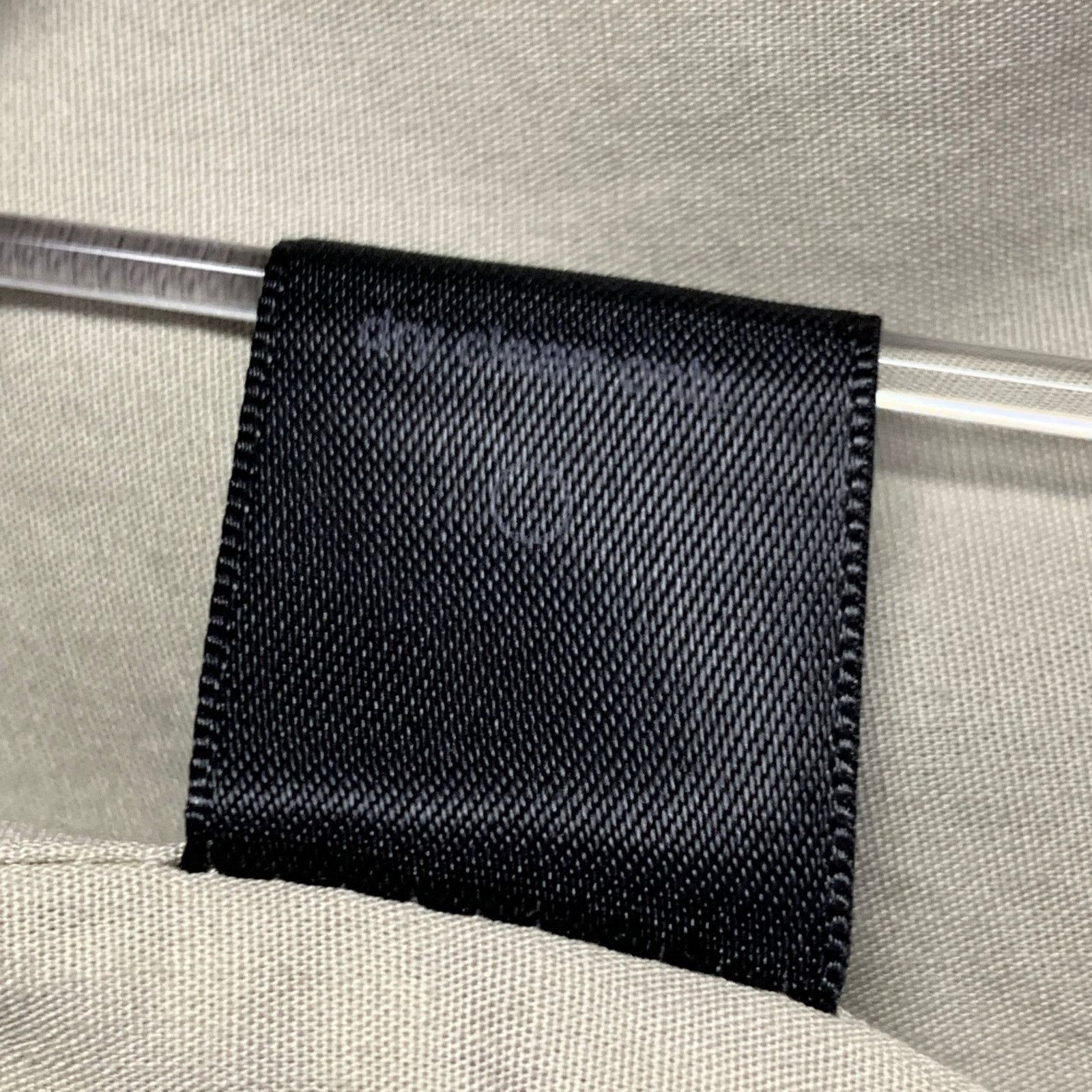 John Varvatos Size 40 Grey Charcoal Stripe Cotton Zip Pockets Vest Size 40R - 7 Thumbnail