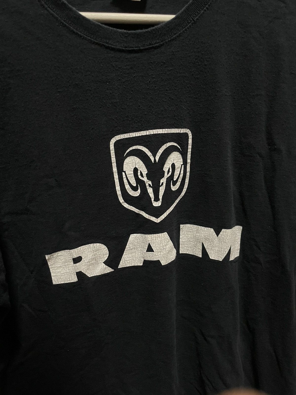 Vintage Vintage Black RAM Logo Tee Size US XL / EU 56 / 4 - 2 Thumbnail