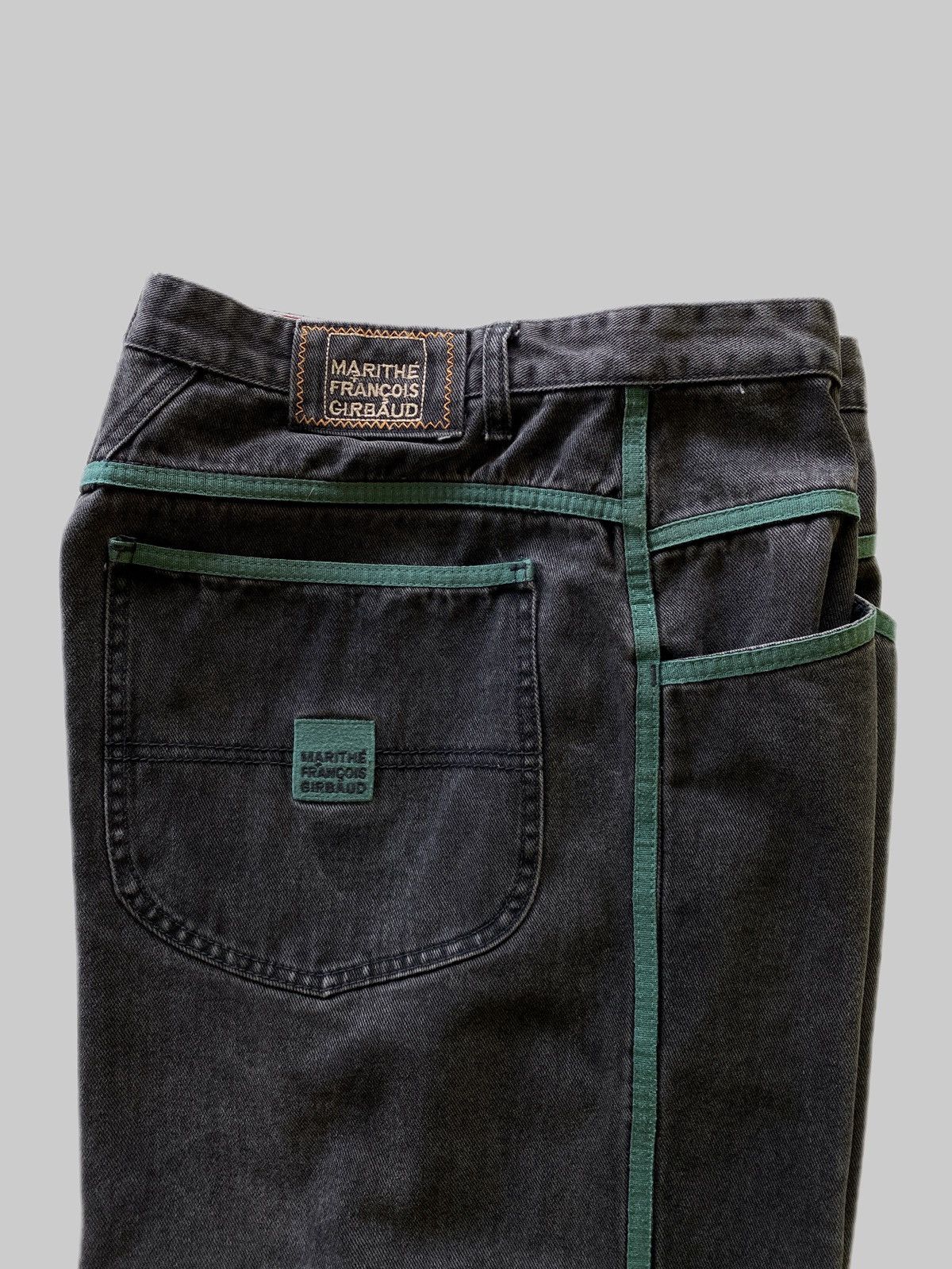 Marithe + Francois Girbaud Vintage M+FG 5Pockets Skater Jeans Size US 36 / EU 52 - 13 Thumbnail