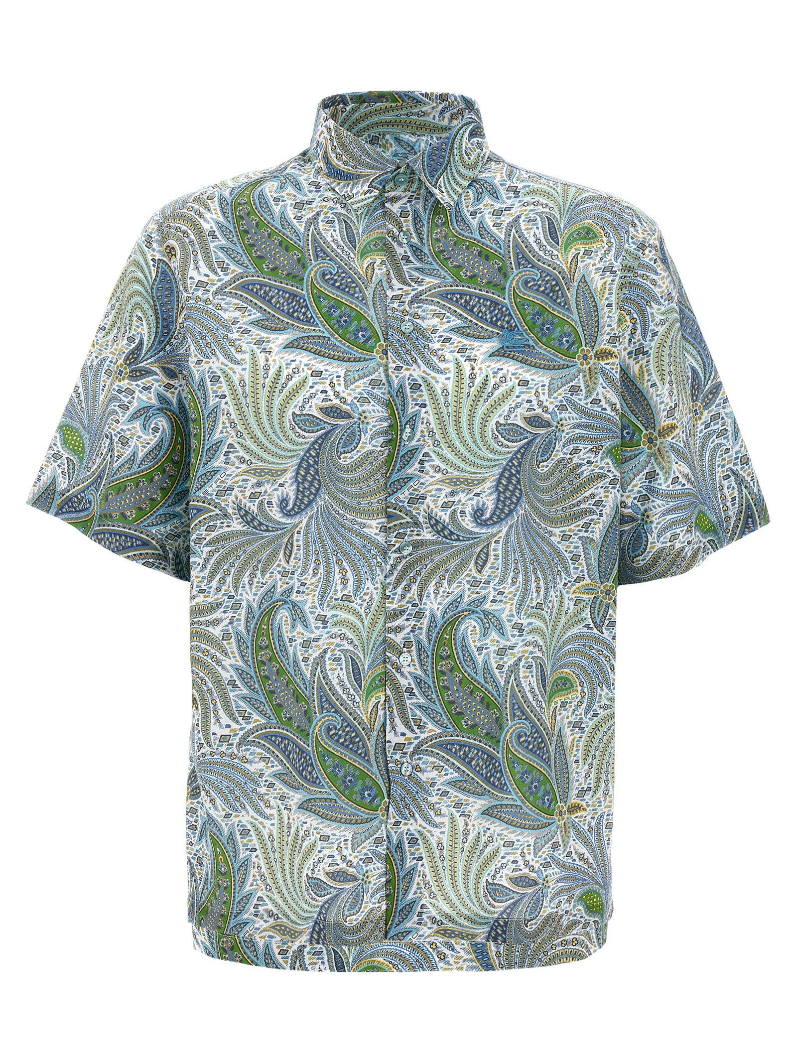 シャツ ETRO Flower and foliage shirt Etro Flower And Foliage Shirt | italist