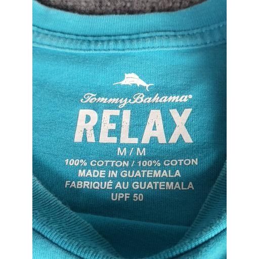 Tommy Bahama Tommy Bahama TShirt Gulltending Men Sz M Cotton Blue Island Size US L / EU 52-54 / 3 - 6 Thumbnail