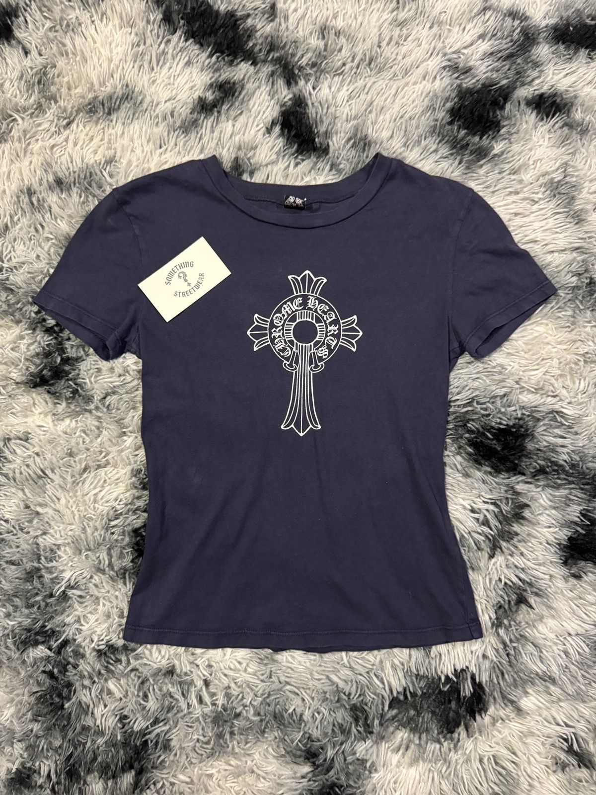 Chrome Hearts Women’s Vintage Navy Cross Tee
