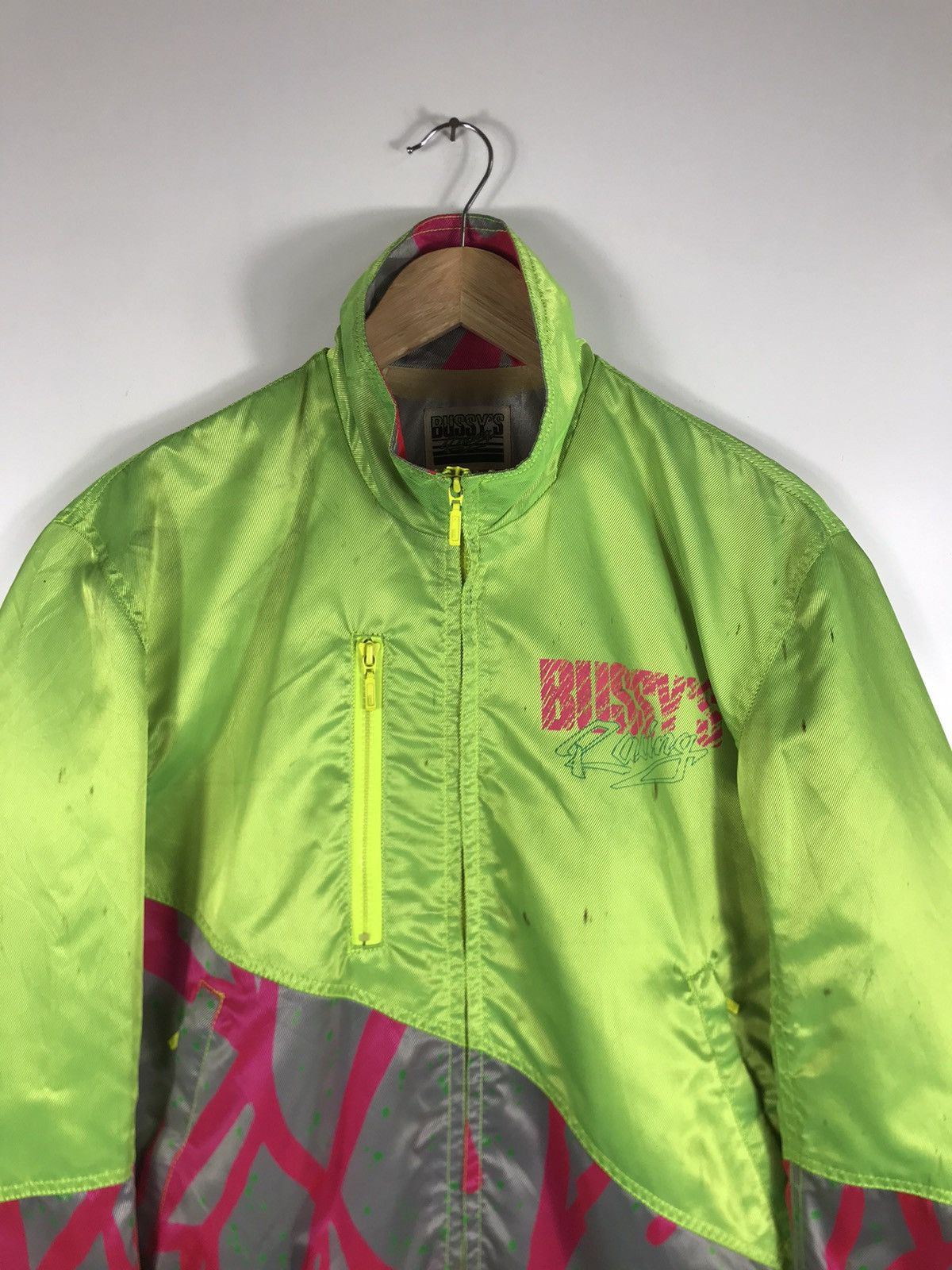 Japanese Brand ⚡️Vintage Bussy’s Racing Motocycle Bomber Jacket Size US M / EU 48-50 / 2 - 4 Thumbnail