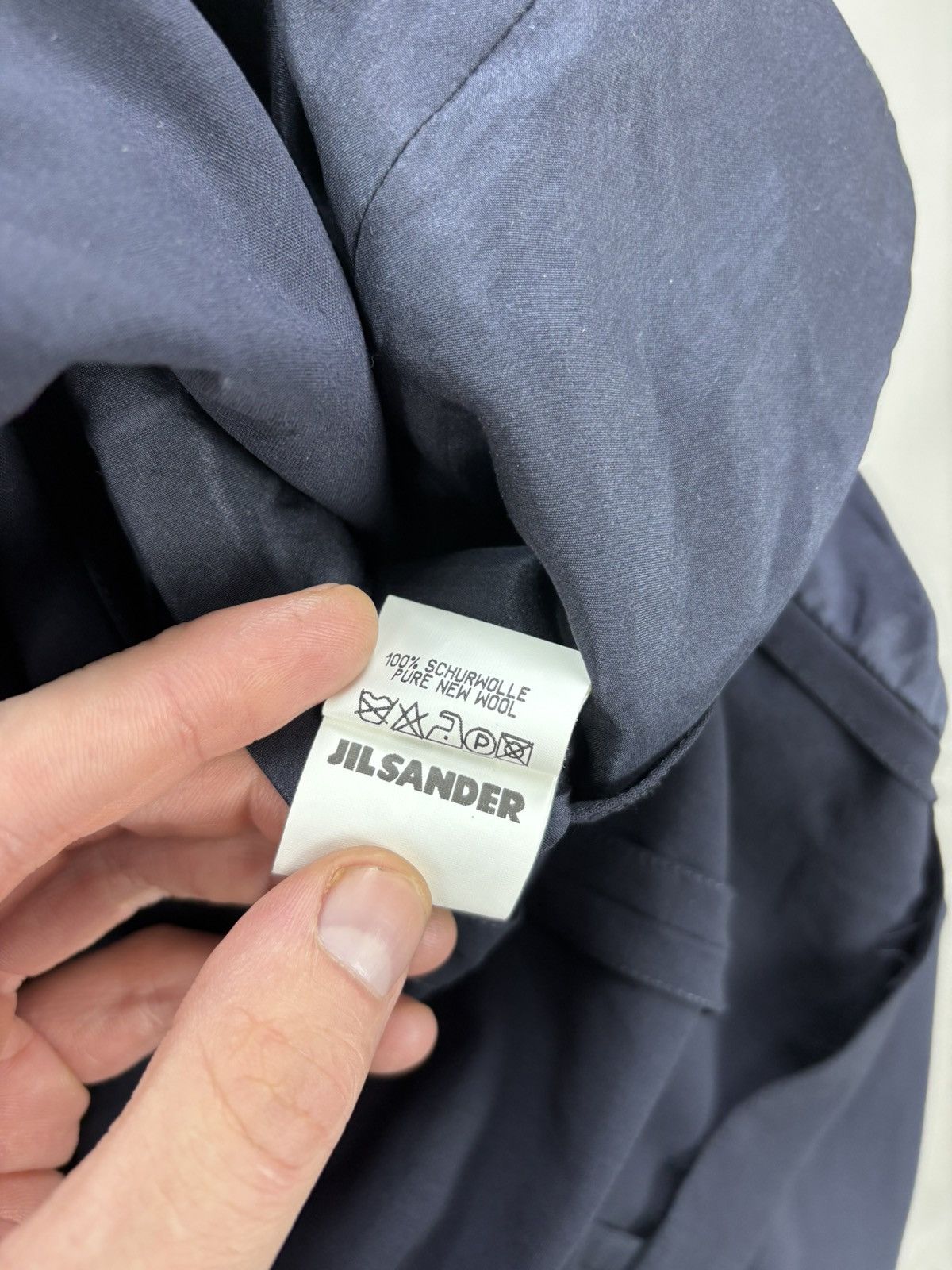 Jil Sander Womens blazer Jil Sander Size 38 Color Blue Size XS / US 0-2 / IT 36-38 - 12 Thumbnail