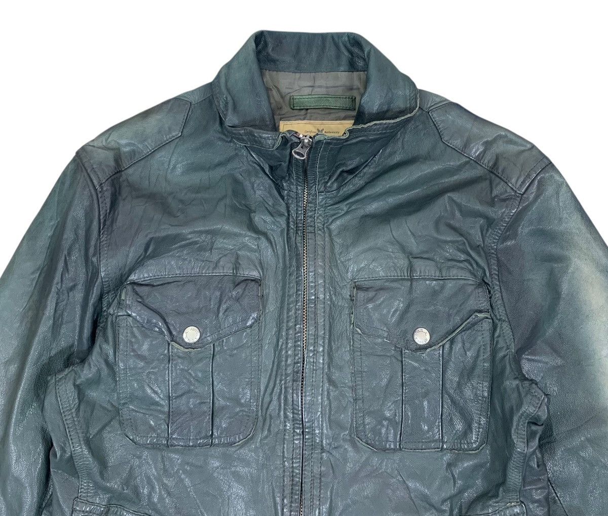 Avirex VINTAGE AVIREX FLIGHT LEATHER BOMBER JACKET USAF Size US M / EU 48-50 / 2 - 6 Thumbnail