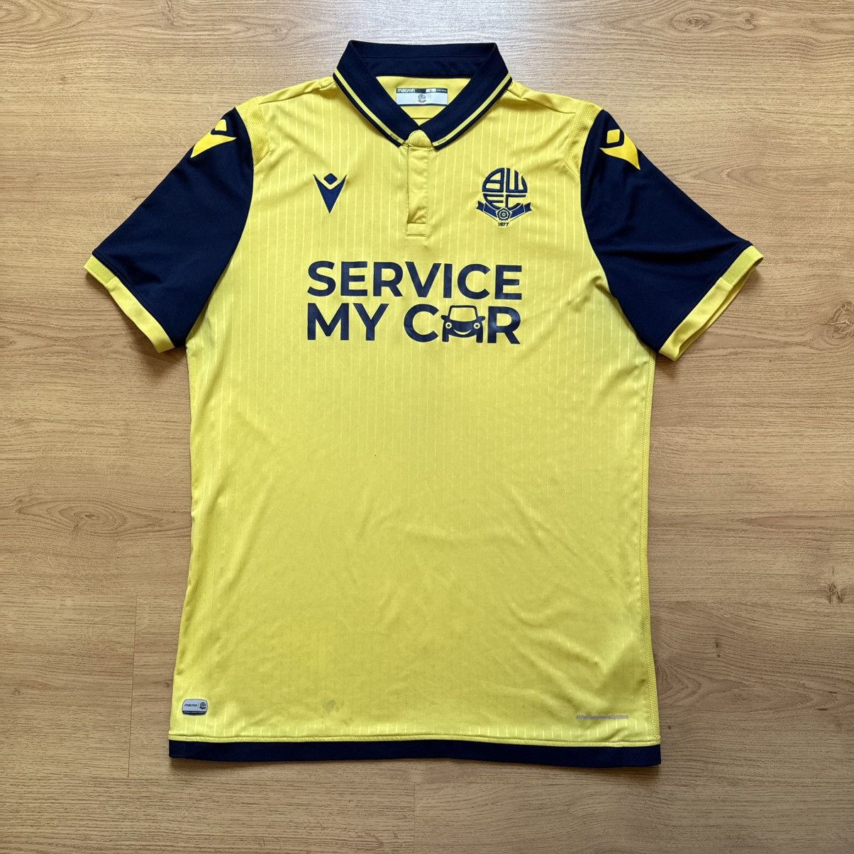 Macron Bolton Wanderers 2022/2023 Third Football Shirt Size US XL / EU 56 / 4 - 1 Thumbnail