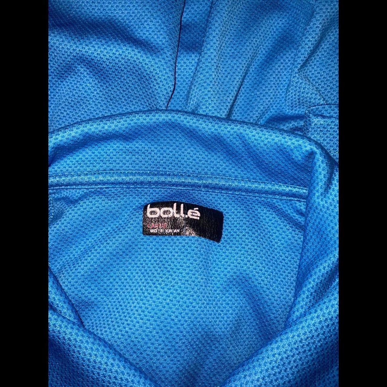 Designer Mens Used Bolle Polo Blue Size US L / EU 52-54 / 3 - 3 Thumbnail