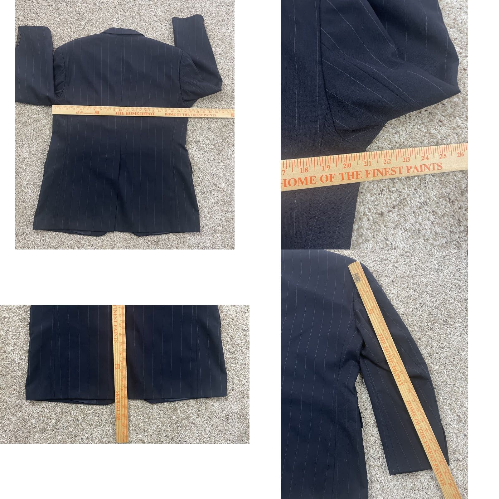 Polo Ralph Lauren VINTAGE Polo Ralph Lauren Suit Jacket 40R Mens Wool 2 Piece Black Notch Lapel 90s Canada Made Size US L / EU 52-54 / 3 - 9 Thumbnail