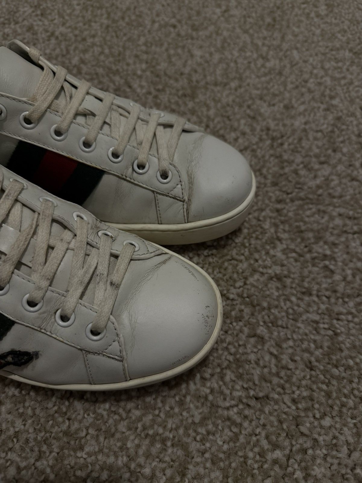 Gucci Gucci Snake Ace Sneakers Size US 8 / EU 41 - 5 Thumbnail