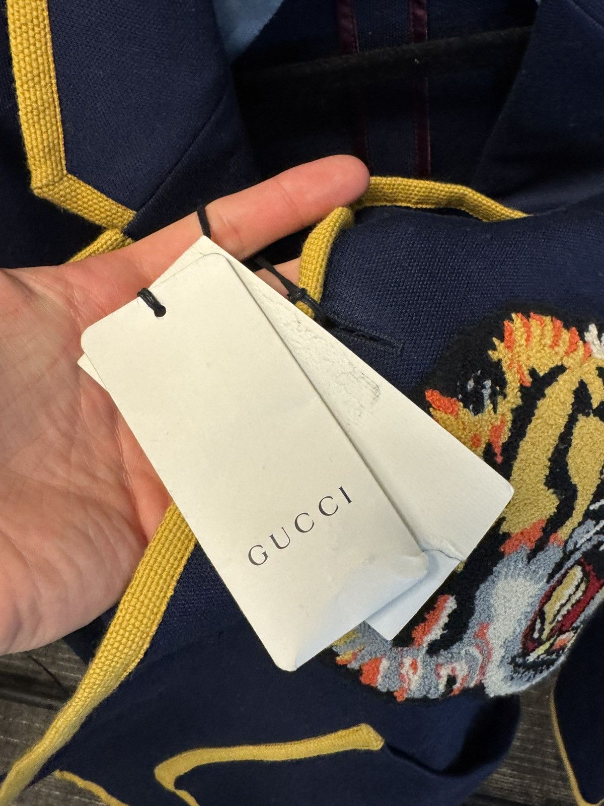 Gucci Gucci Bengal Appliqué Blazer SZ 46 (US 36) NWT Size 36R - 5 Thumbnail