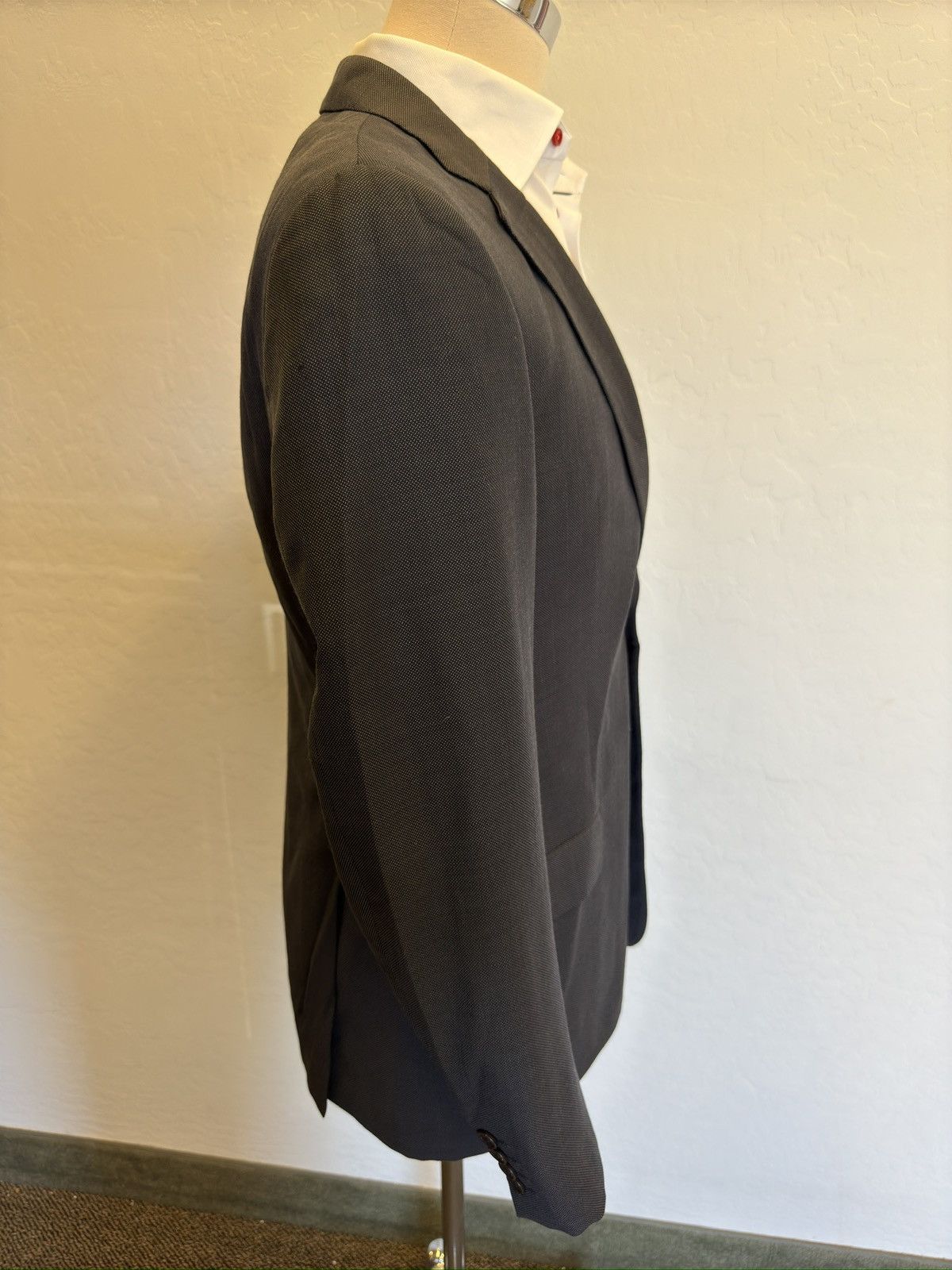 Armani Collezioni ARMANI COLLEZIONI G-Line Trim Fit Wool Blazer Size 40R - 5 Thumbnail