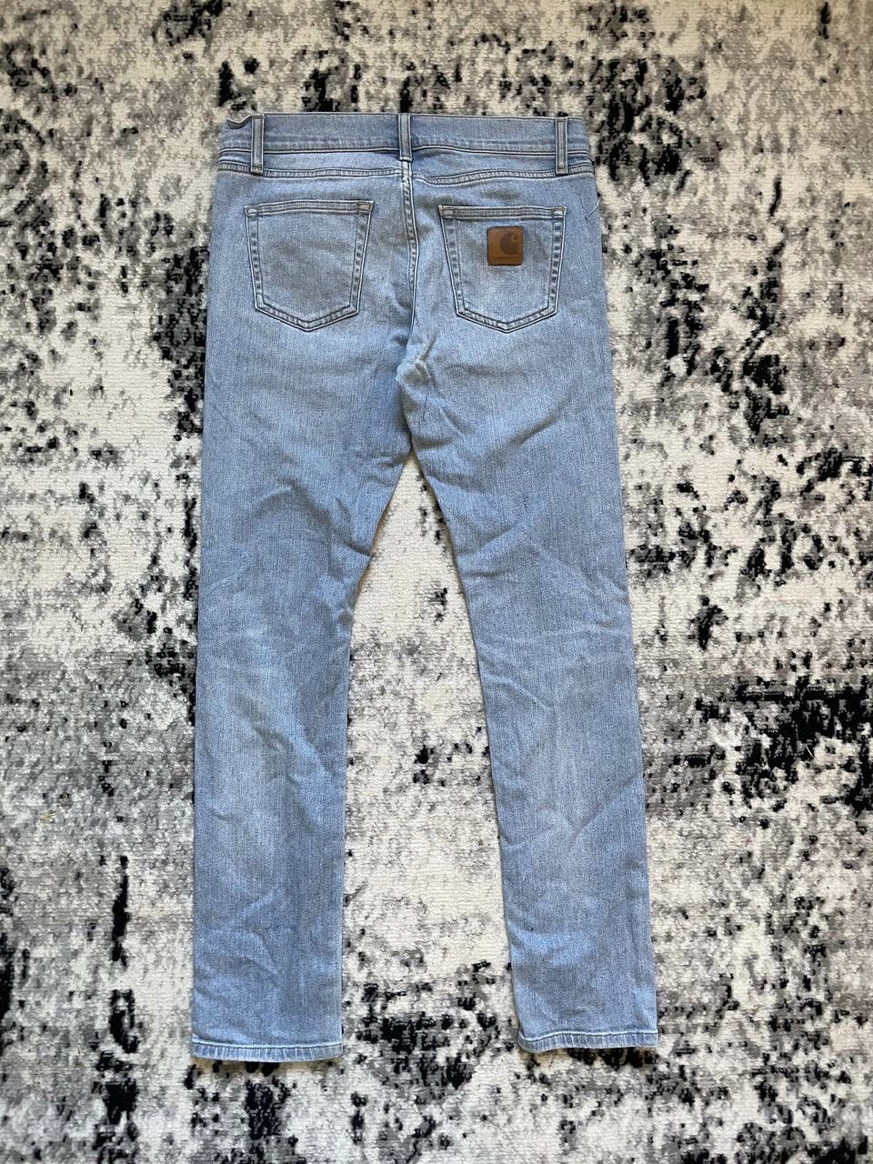 Carhartt × Vintage Carhartt Rebel Pant Jeans Distressed Denim Y2k 31 Big Logo Size US 31 - 1 Thumbnail