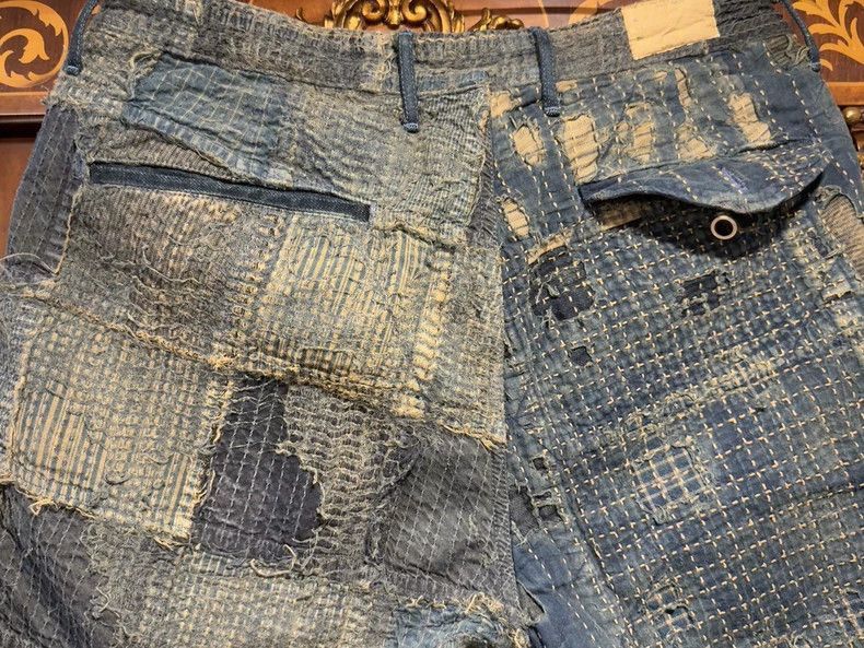 Kapital Kapital Kapital Boro Denim Shorts XL - Limited Edition-250 Size US 36 / EU 52 - 6 Thumbnail